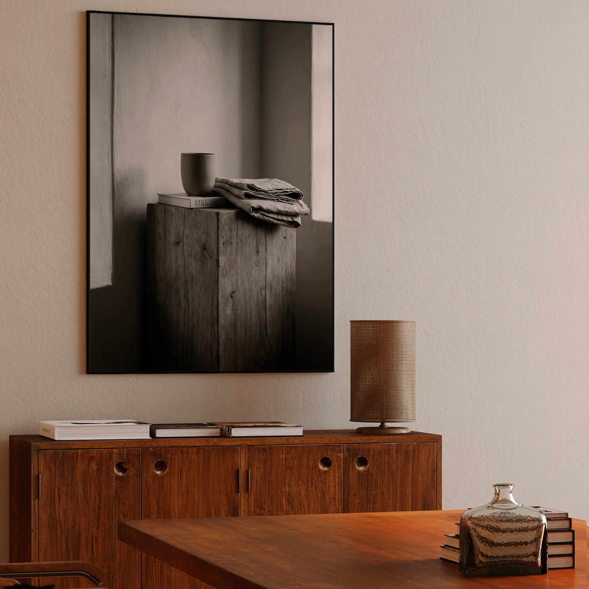 Still: A Minimalist Earth Tones Study