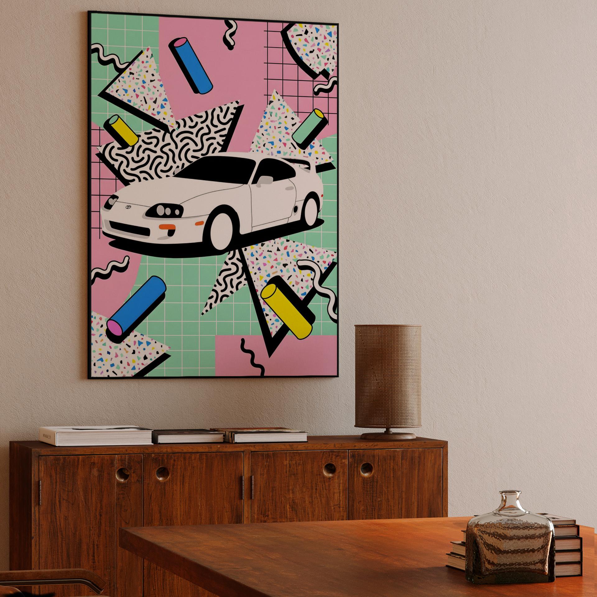 Memphis Retro Supra A80