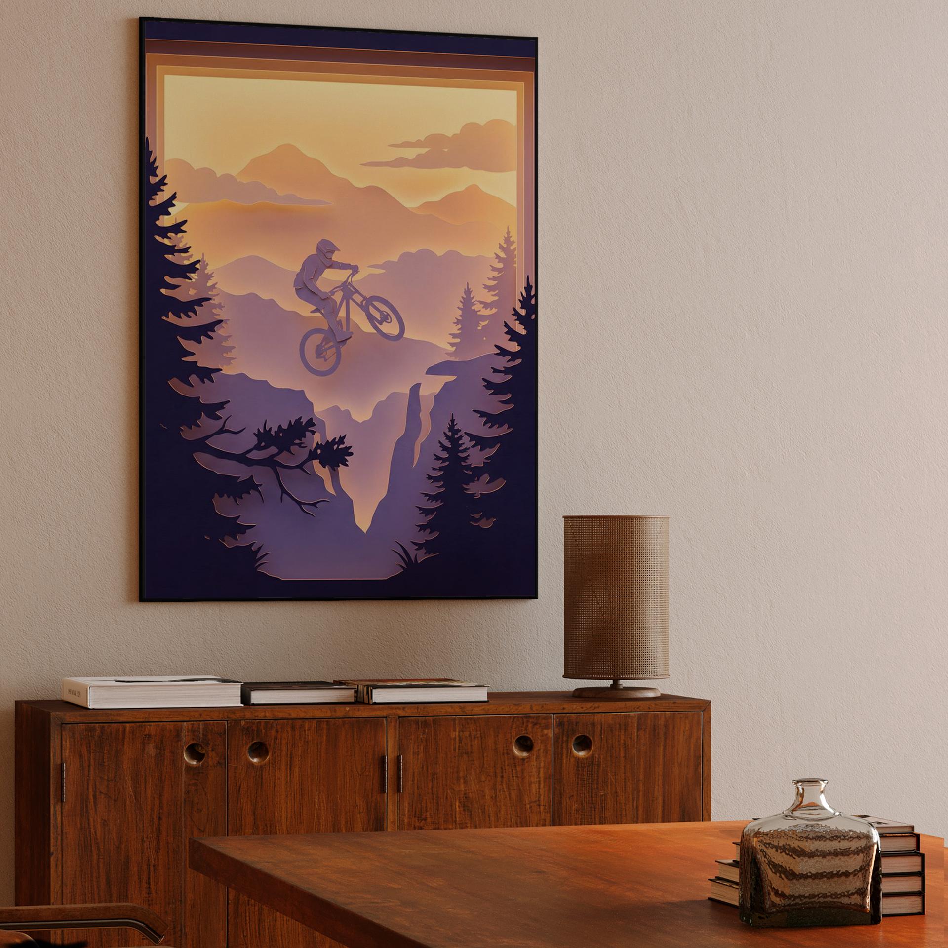 The Golden Gap: Paper-Cut Mountain Biking Adventure