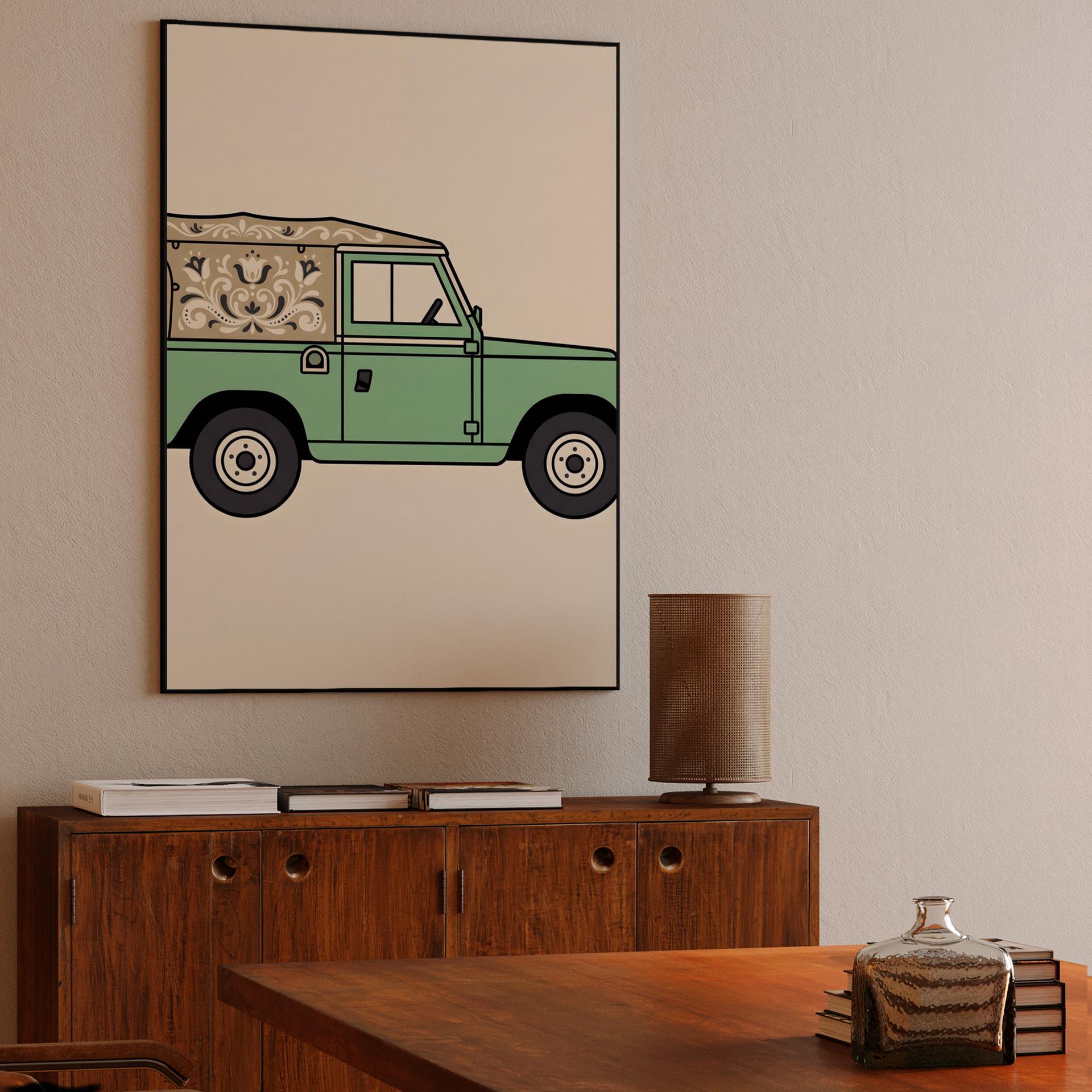 Ornate Expedition: Land Rover Series IIA Folk Art Edition
