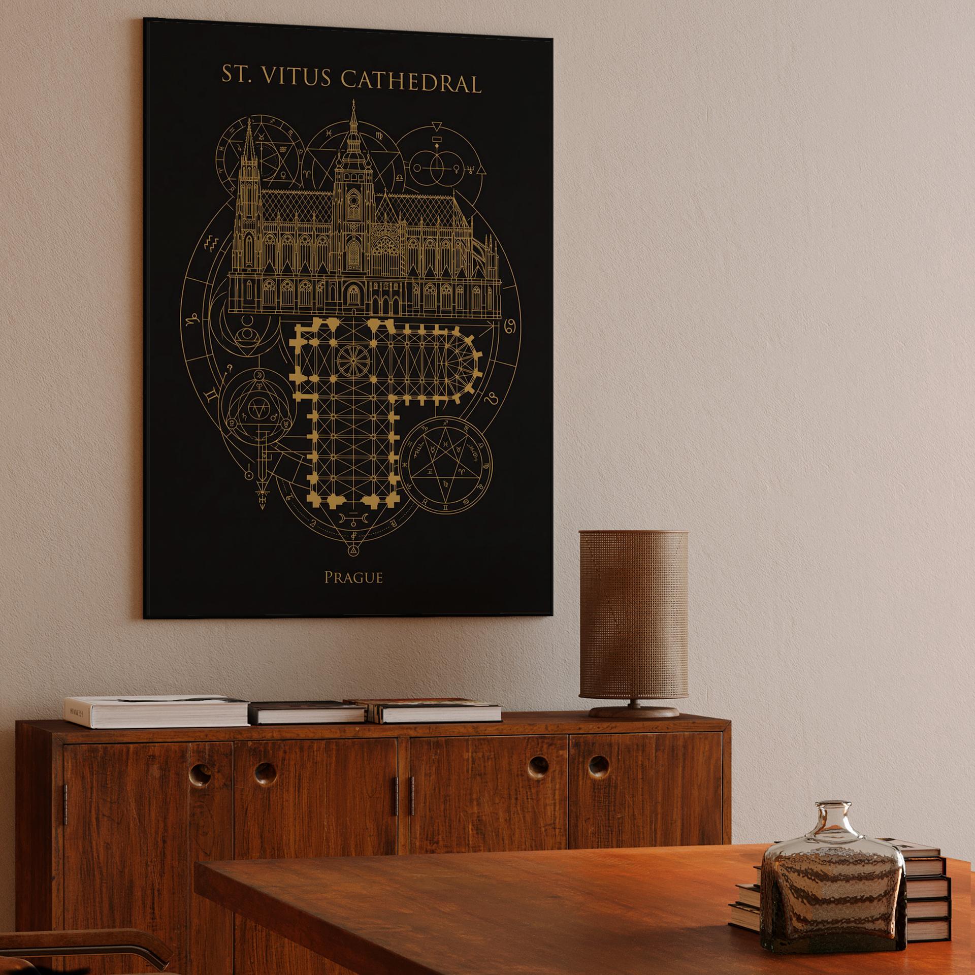 St. Vitus Cathedral Sacred Geometry