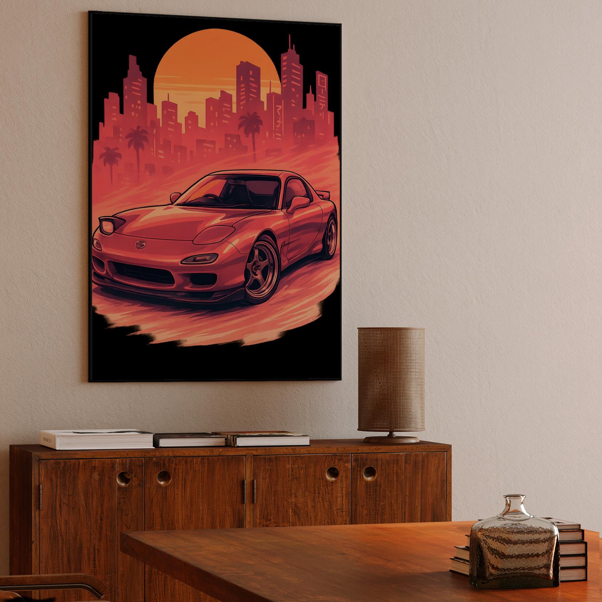 Synthwave City Racer