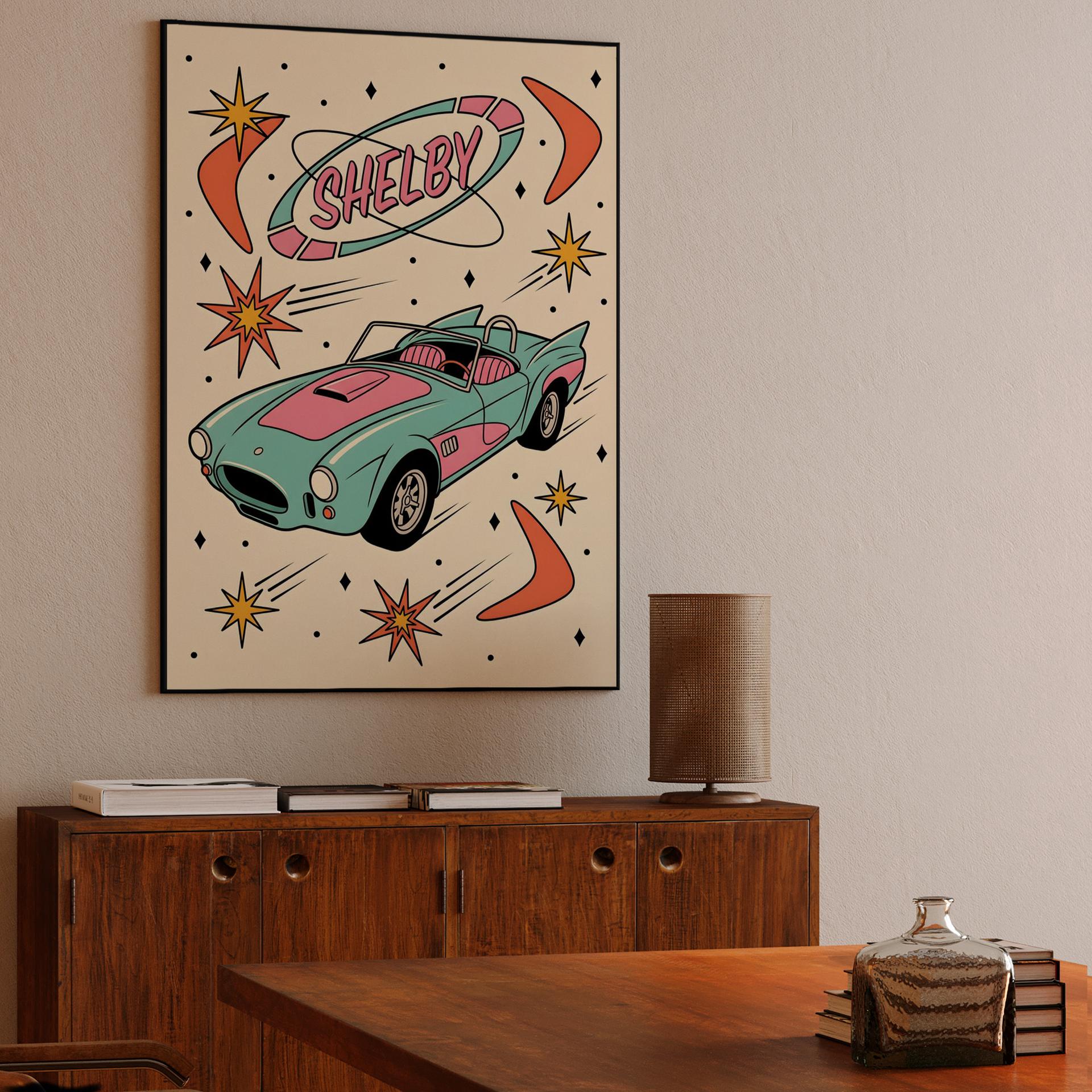 Shelby Cobra Retro Atomic Drive