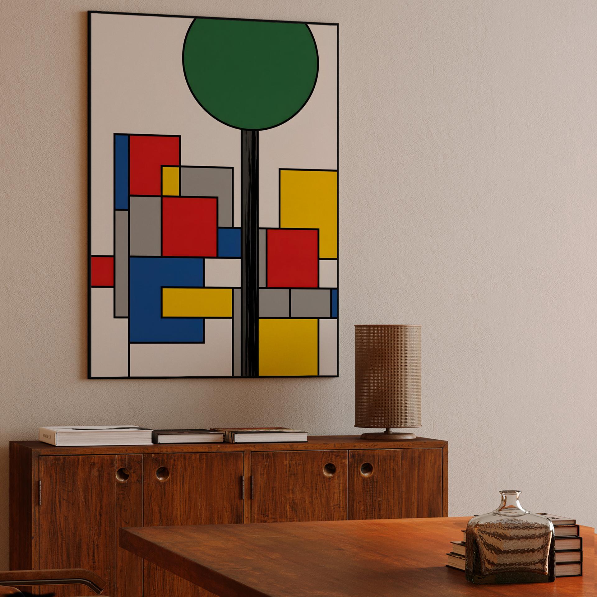 De Stijl Canopy: Primary Nature Study