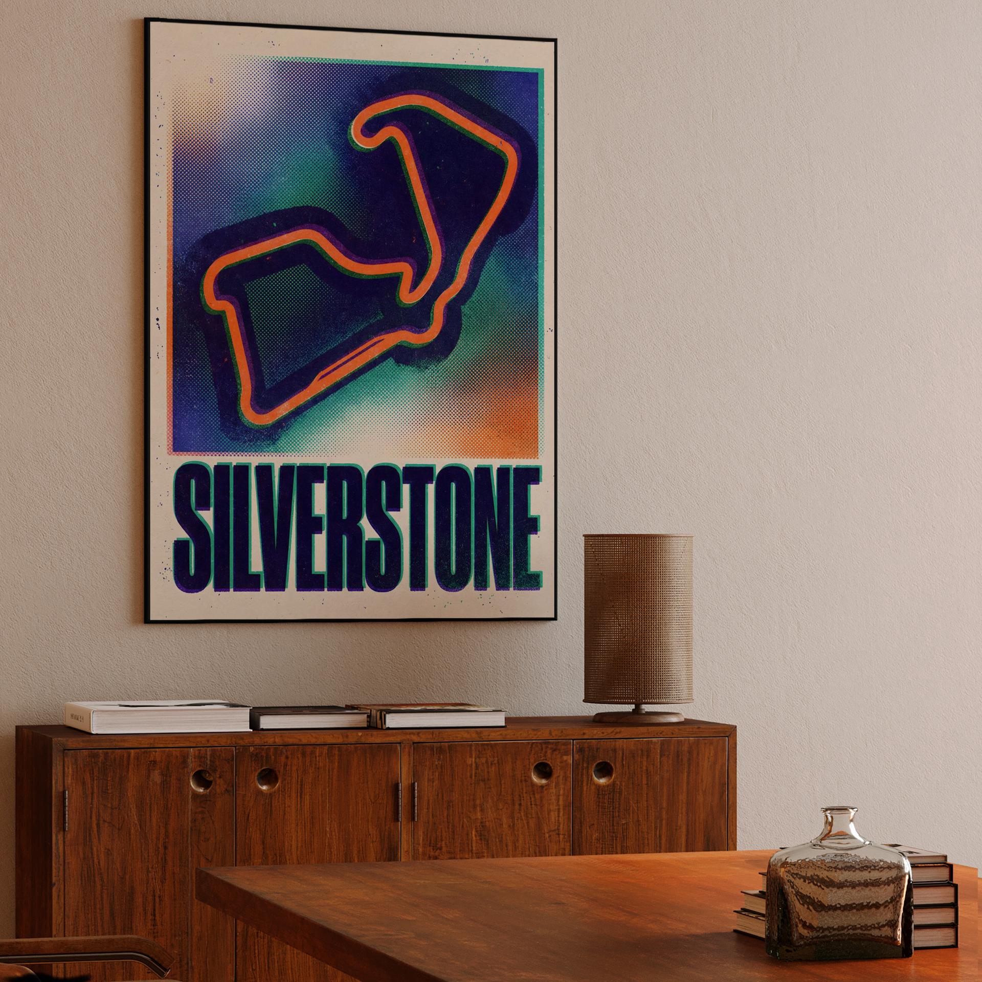 Silverstone Retro Halftone Circuit