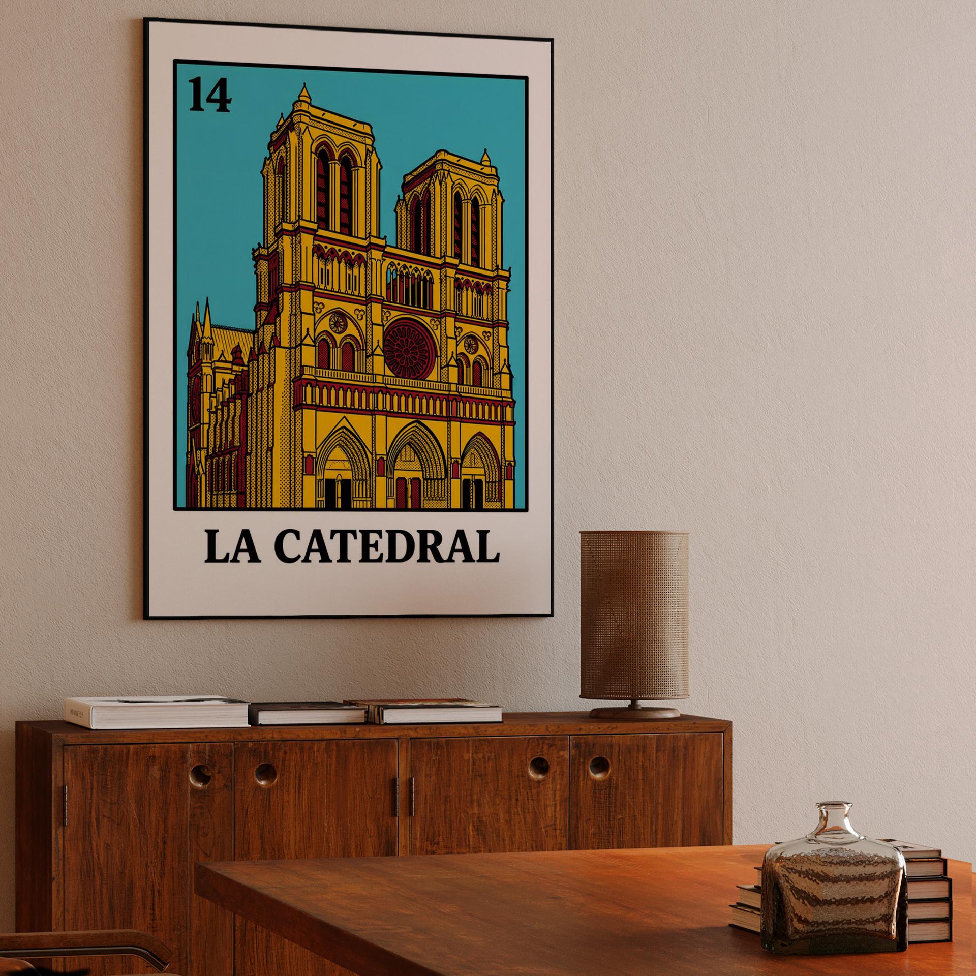 La Catedral - Notre-Dame Lotería Card