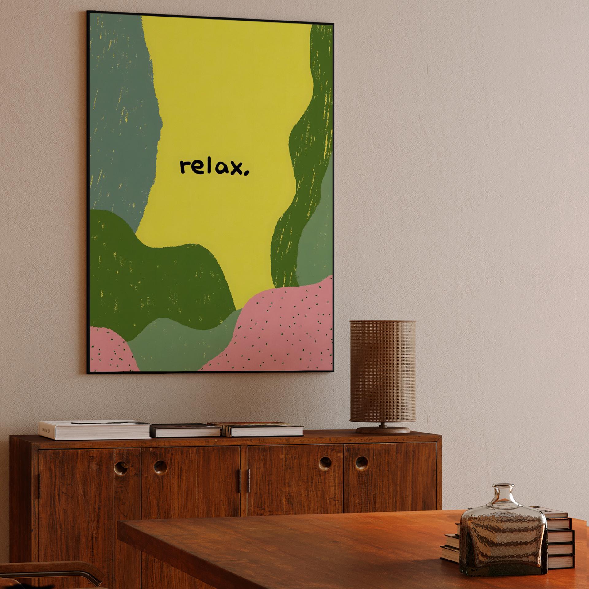 Relax Abstract Collage