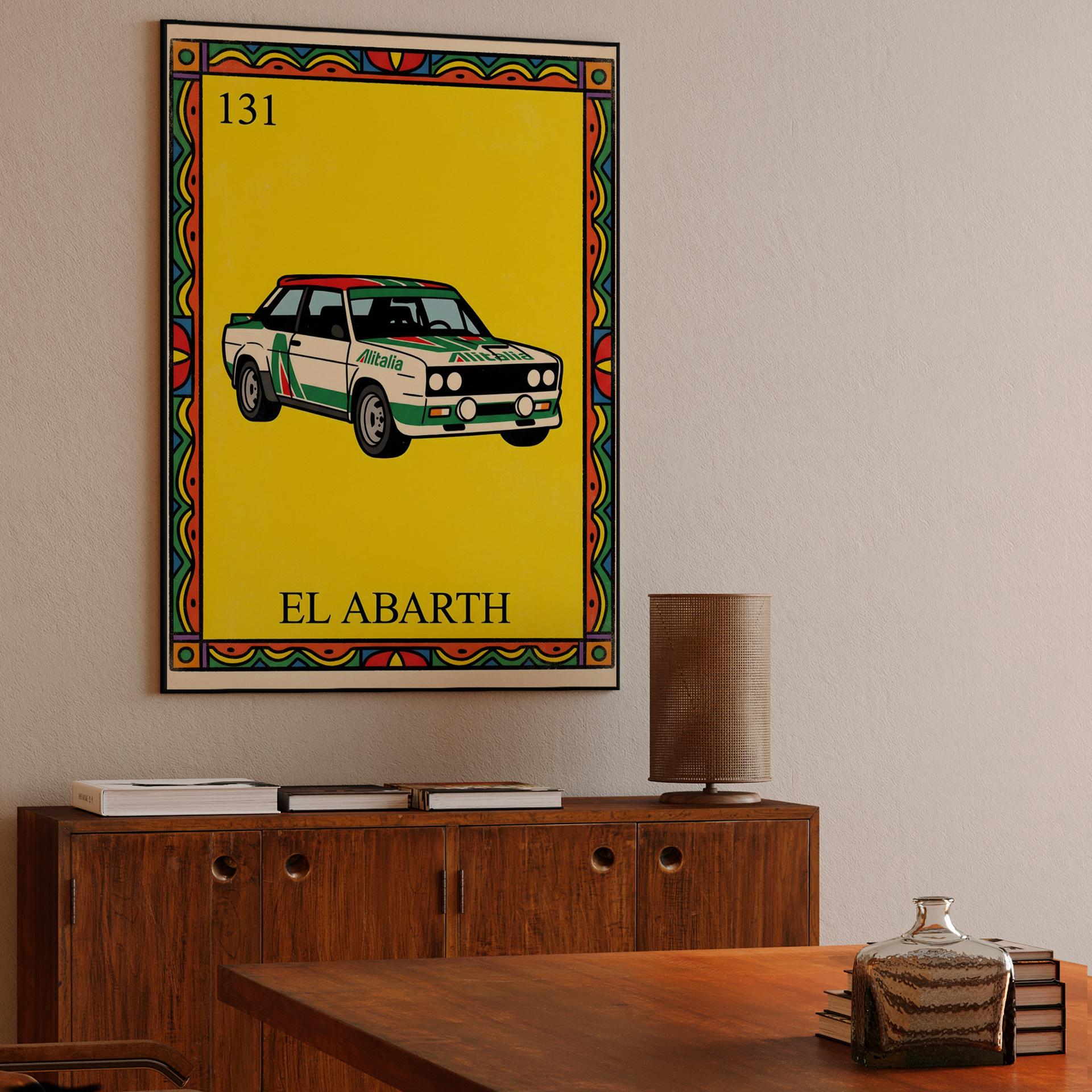 El Abarth - Fiat 131 Alitalia Loteria Edition