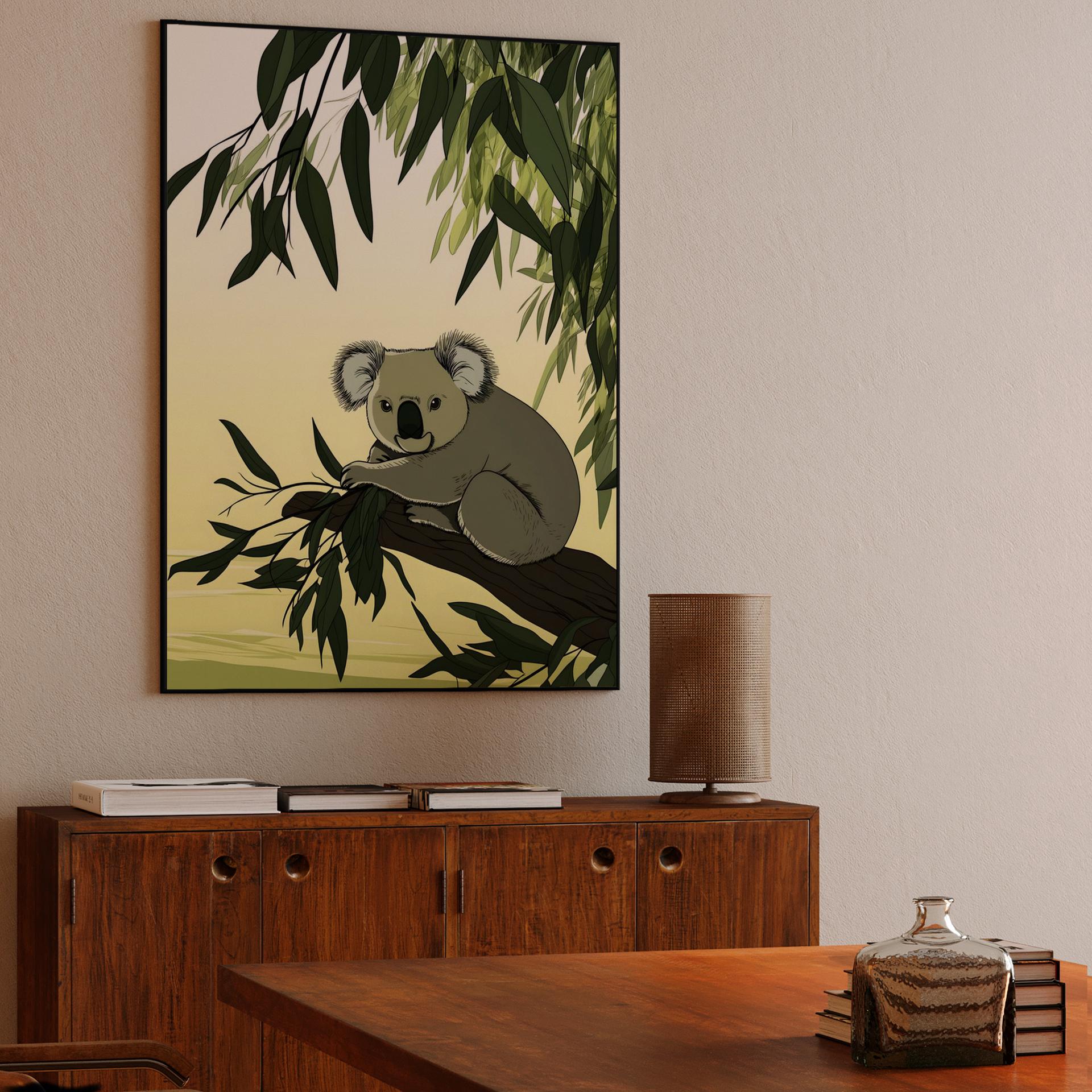 Serene Koala on Branch