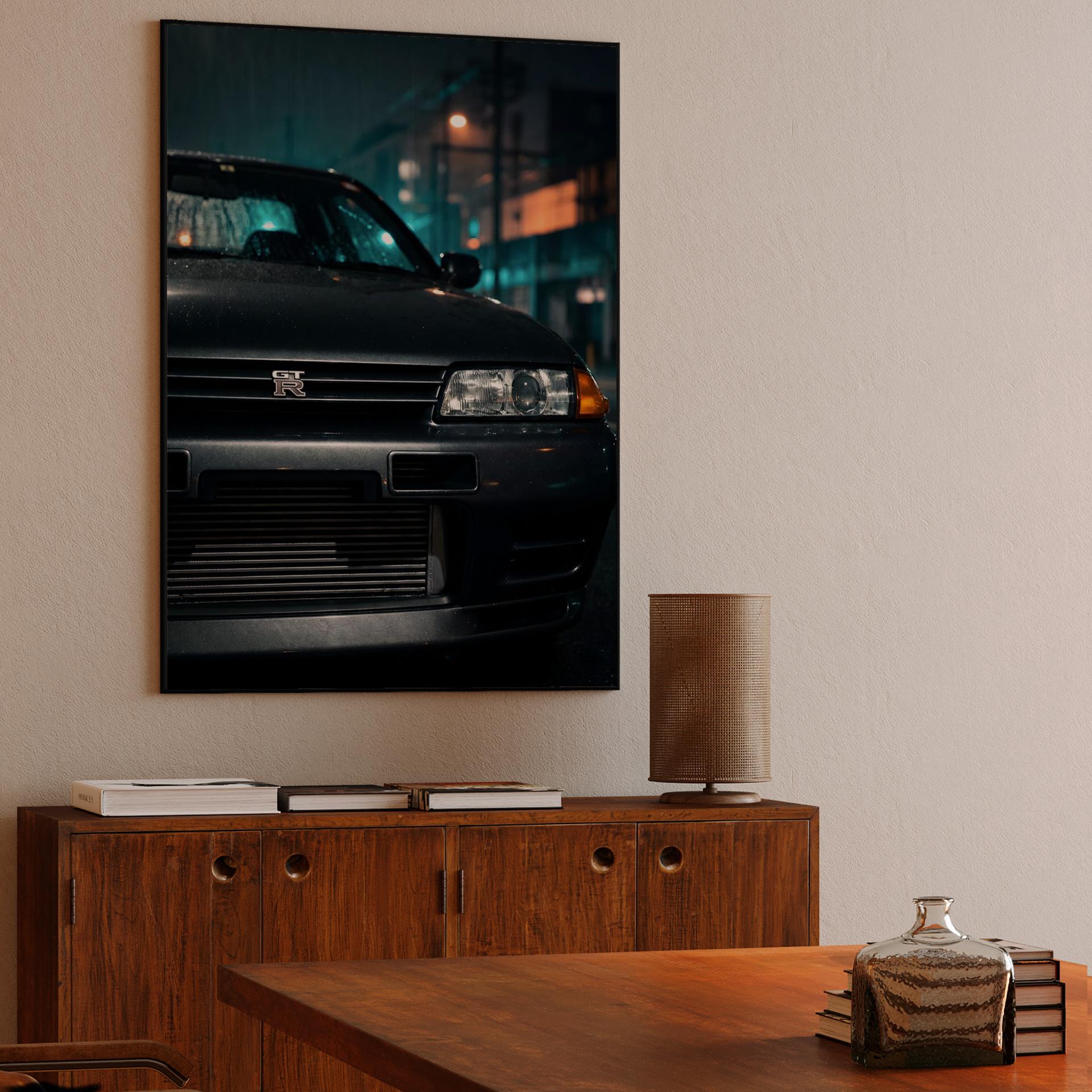 Nissan Skyline GT-R R32: Nocturnal Rain