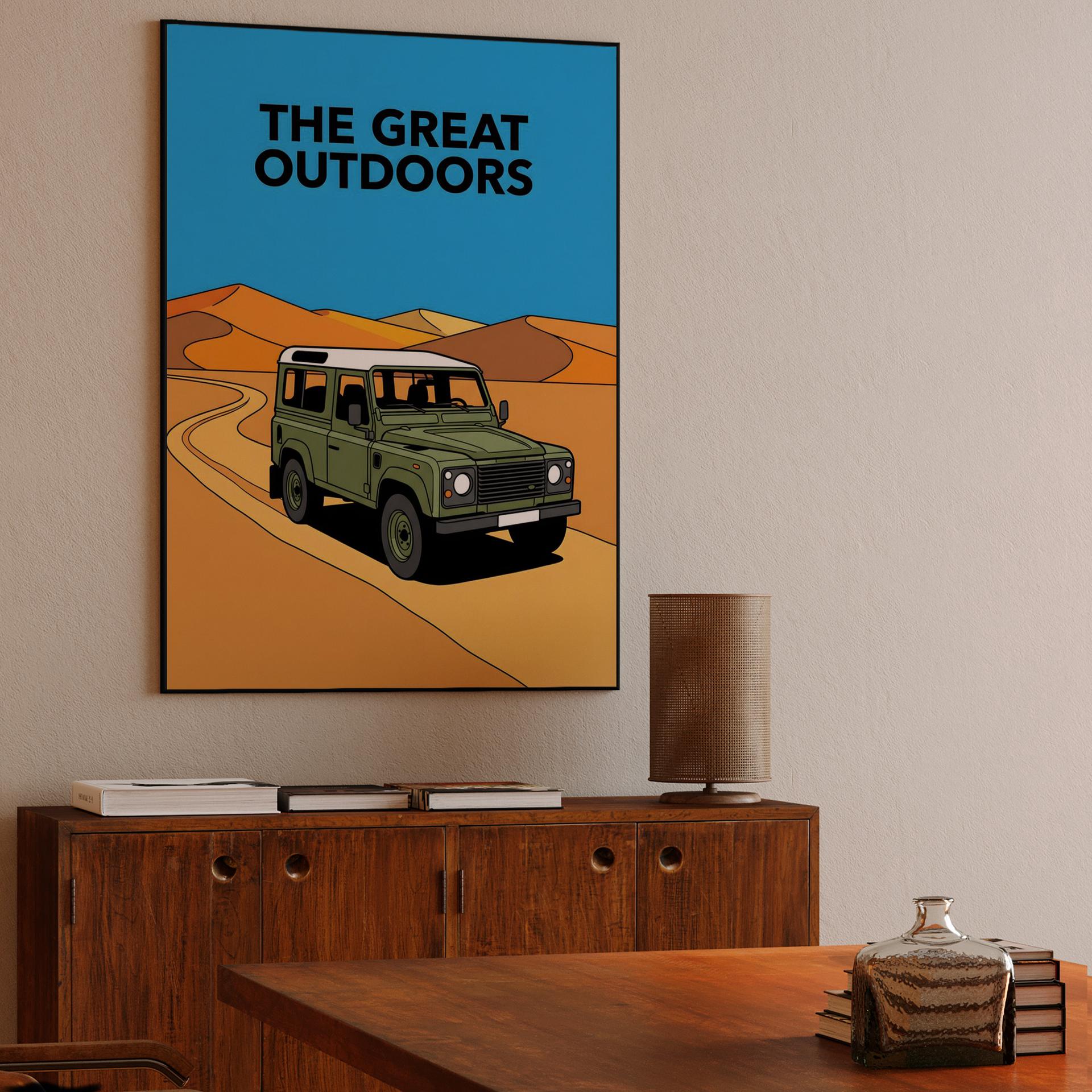 The Great Outdoors Land Rover Defender 90