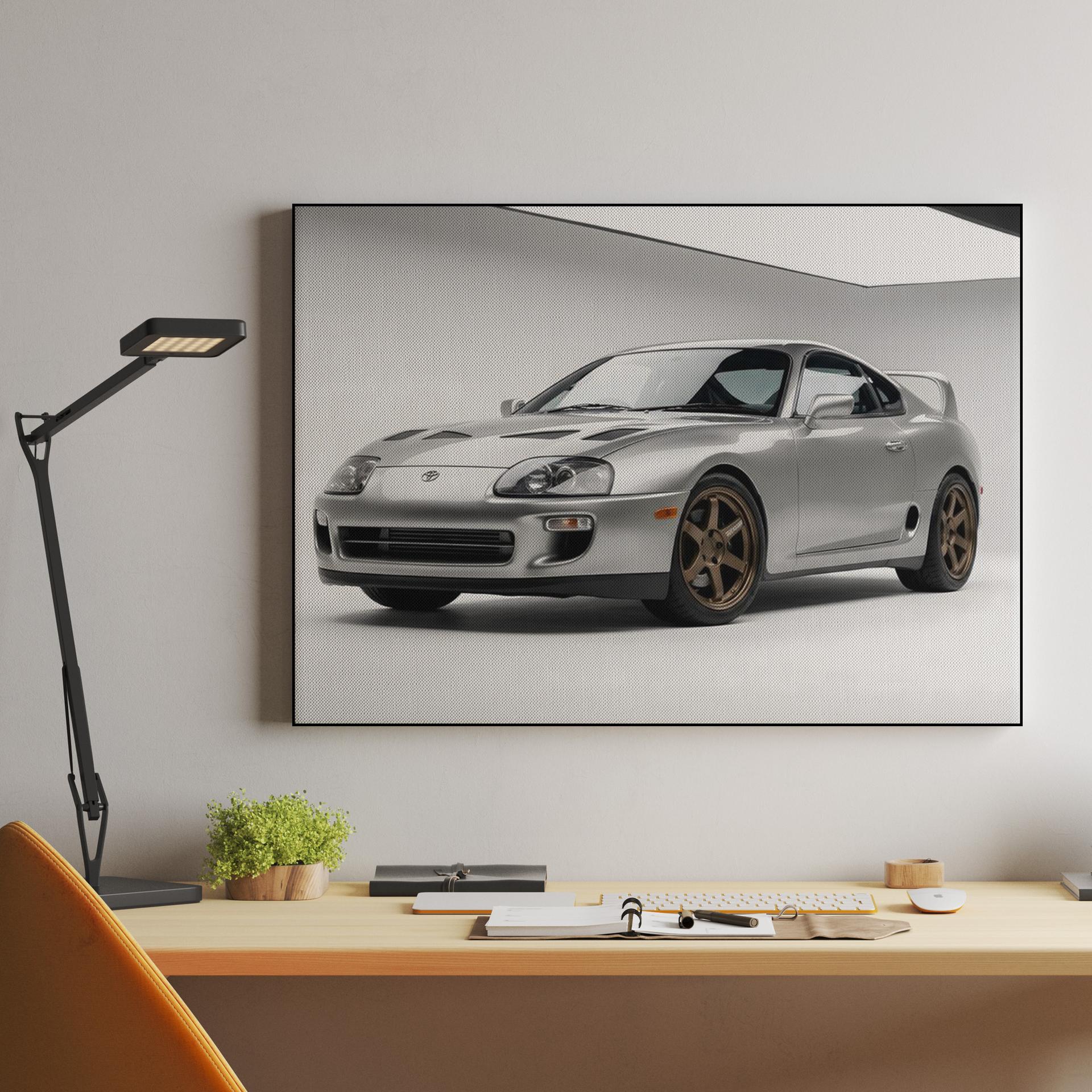 Studio Legend: Silver Supra A80