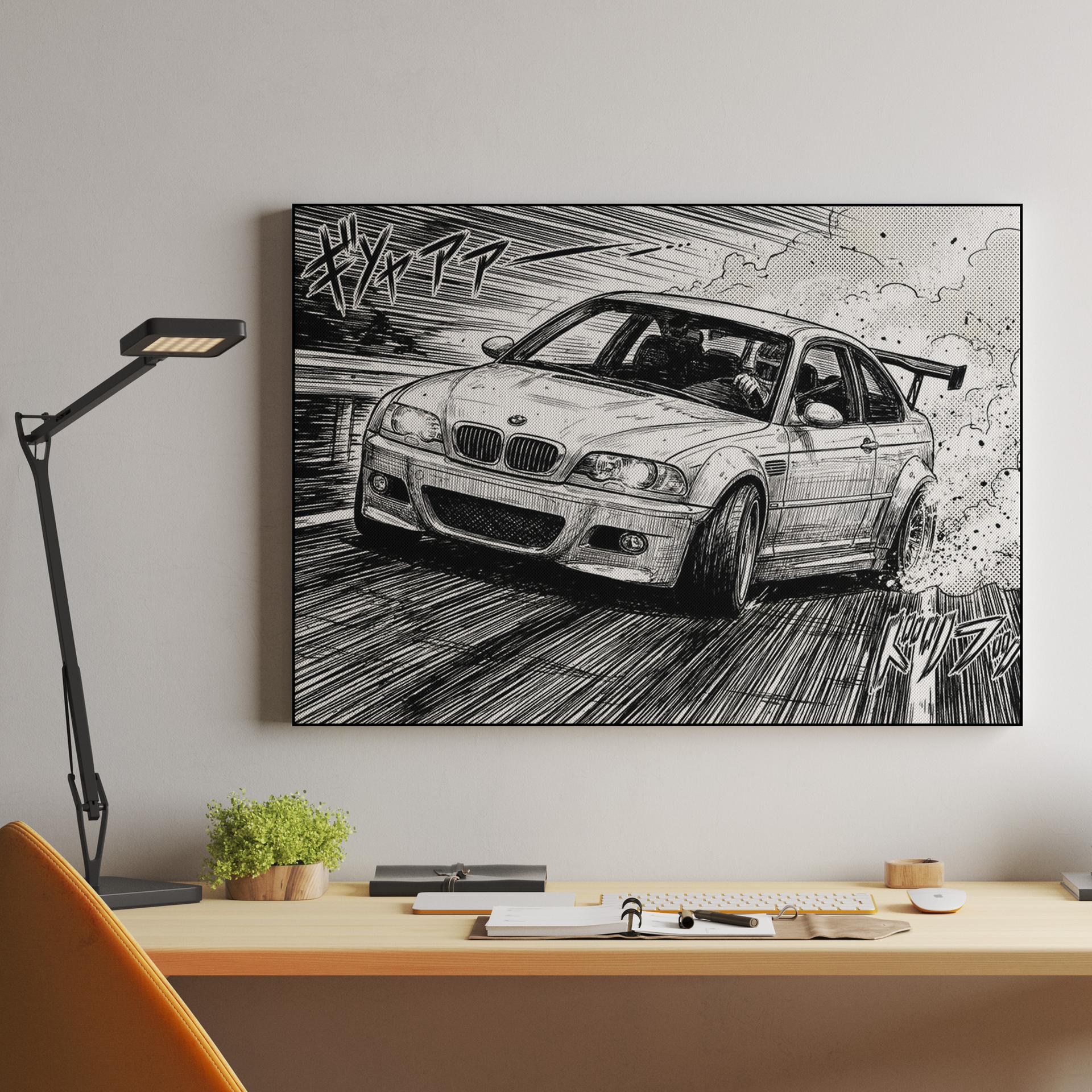 BMW E46 M3 Drift Manga