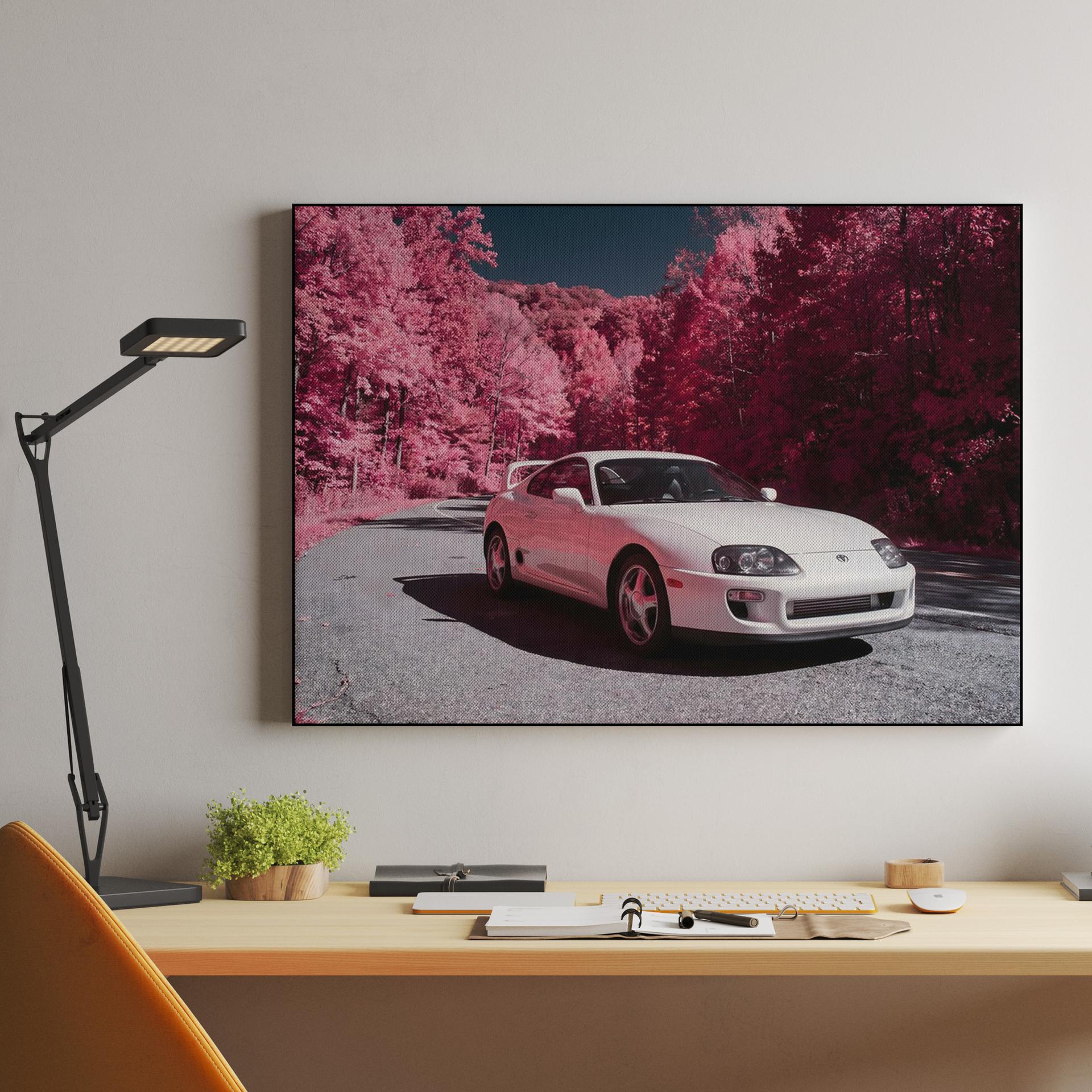 White Supra Infrared Dreamscape