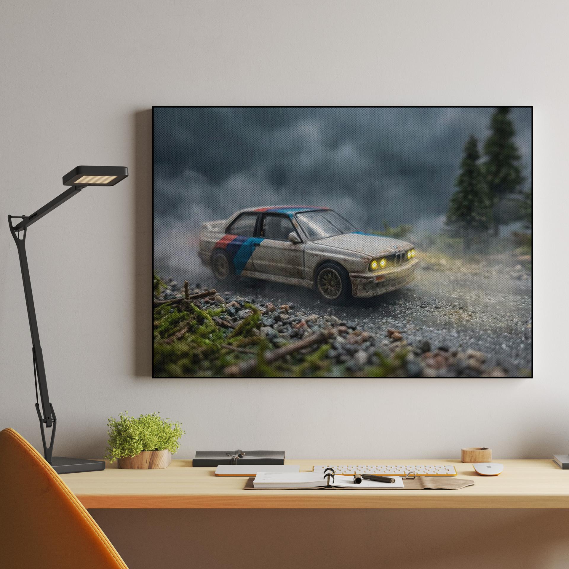 BMW E30 Miniature Forest Rally
