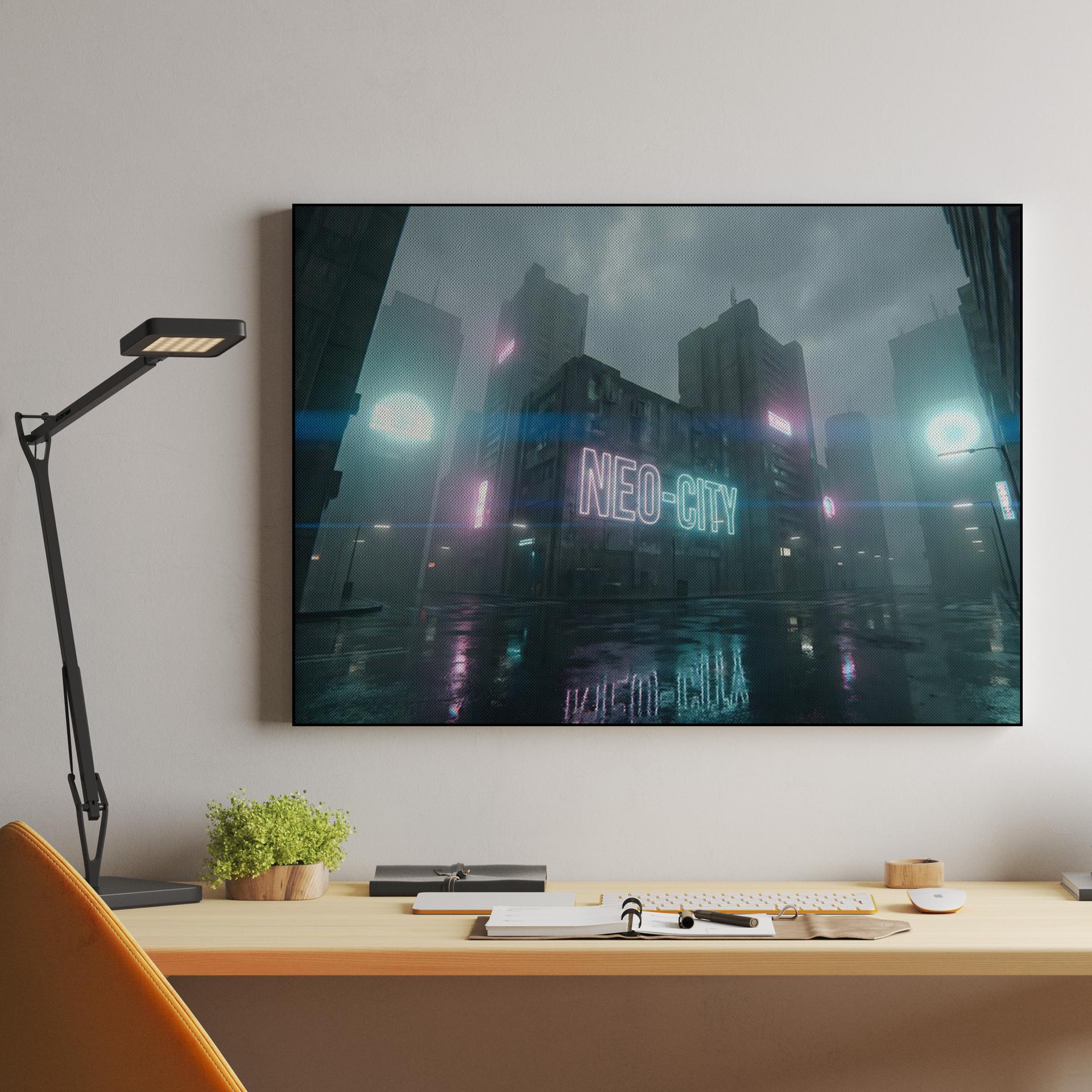 Neon Pulse: Neo-City Noir