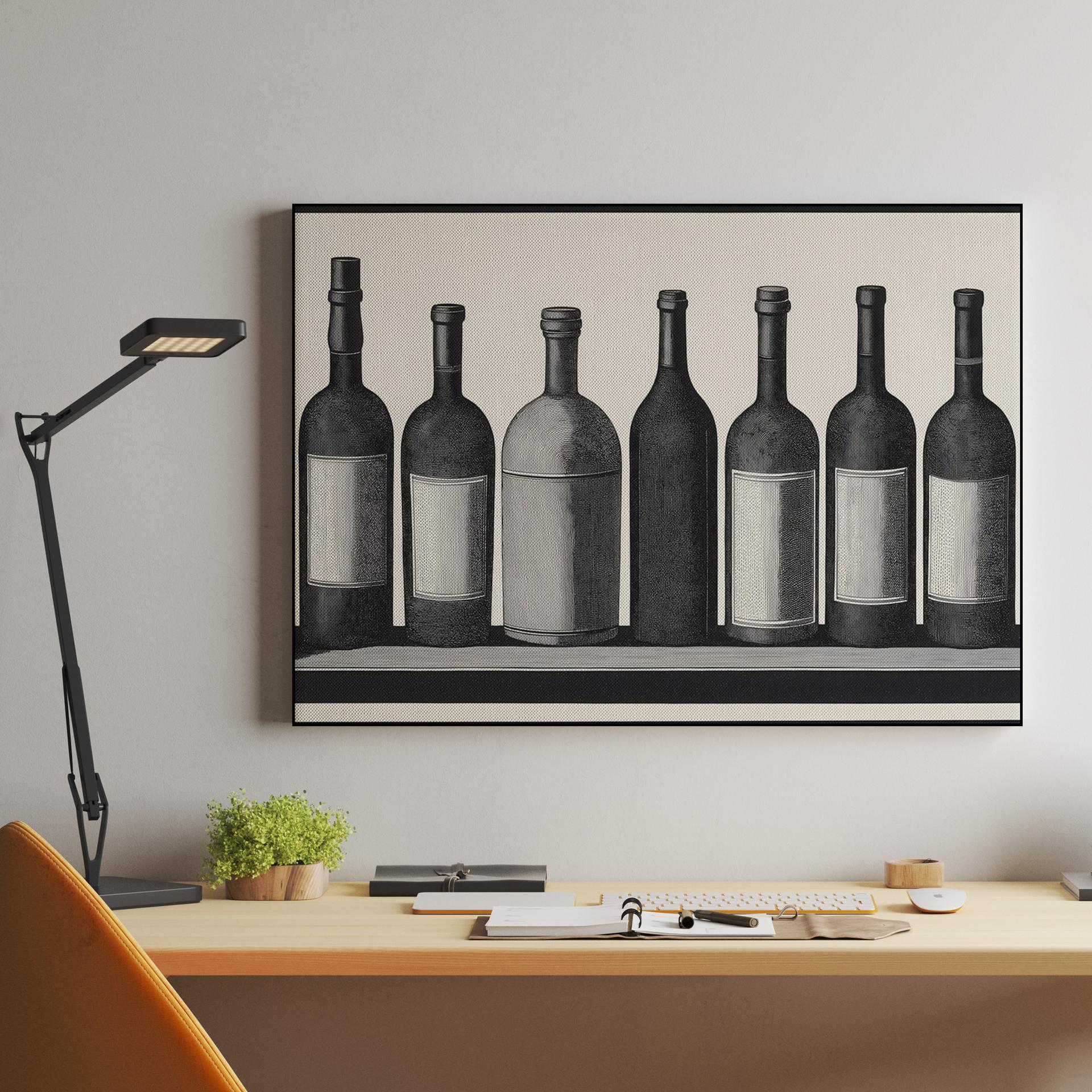 Engraved Wine Row