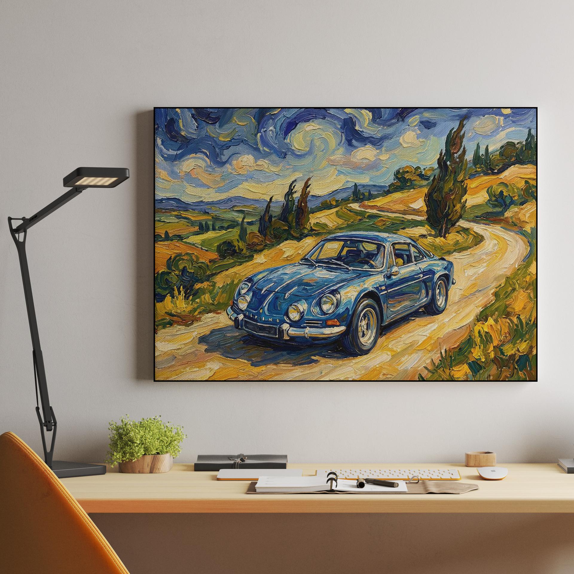 Alpine A110 Starry Countryside Drive