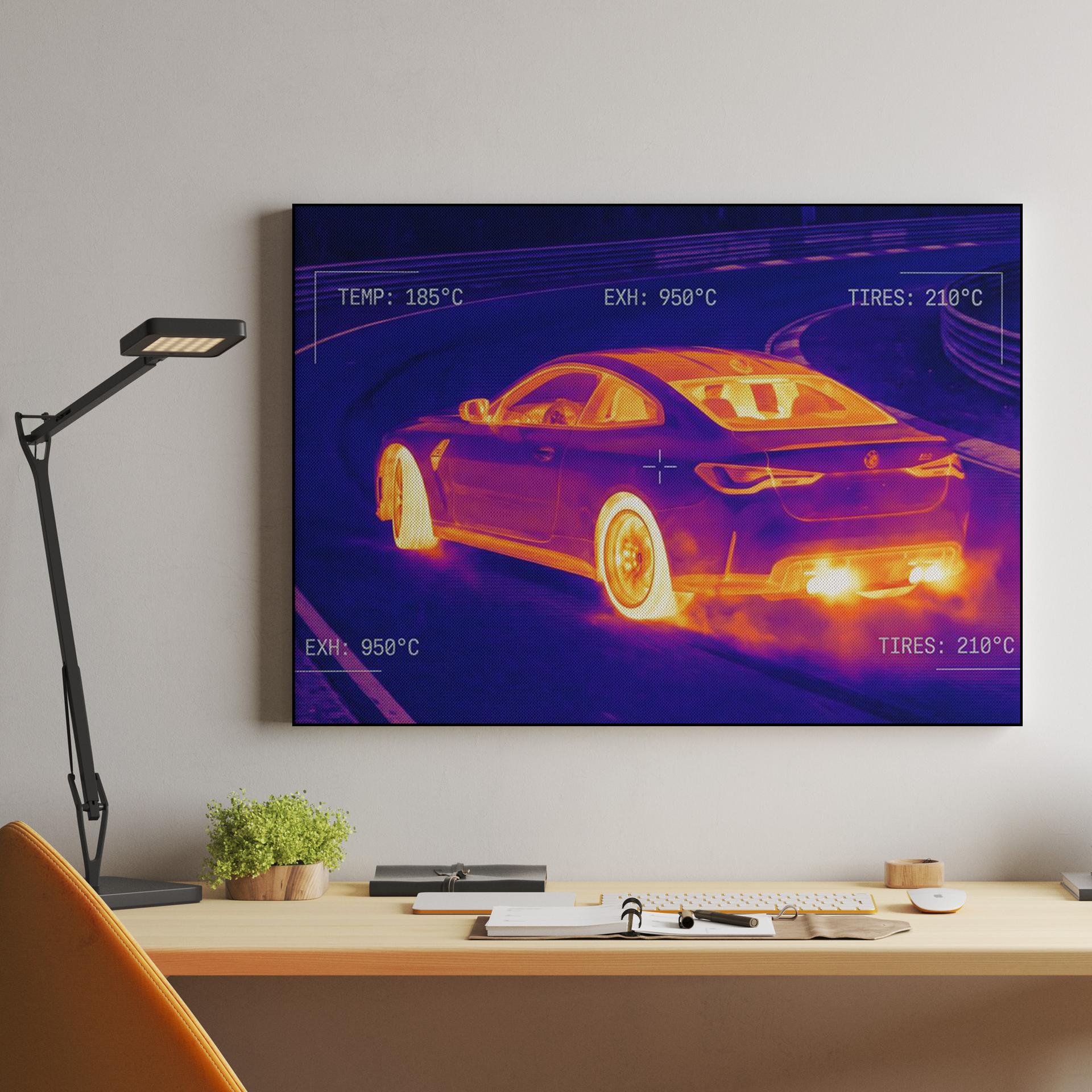 BMW M4 Thermal Drift Vision