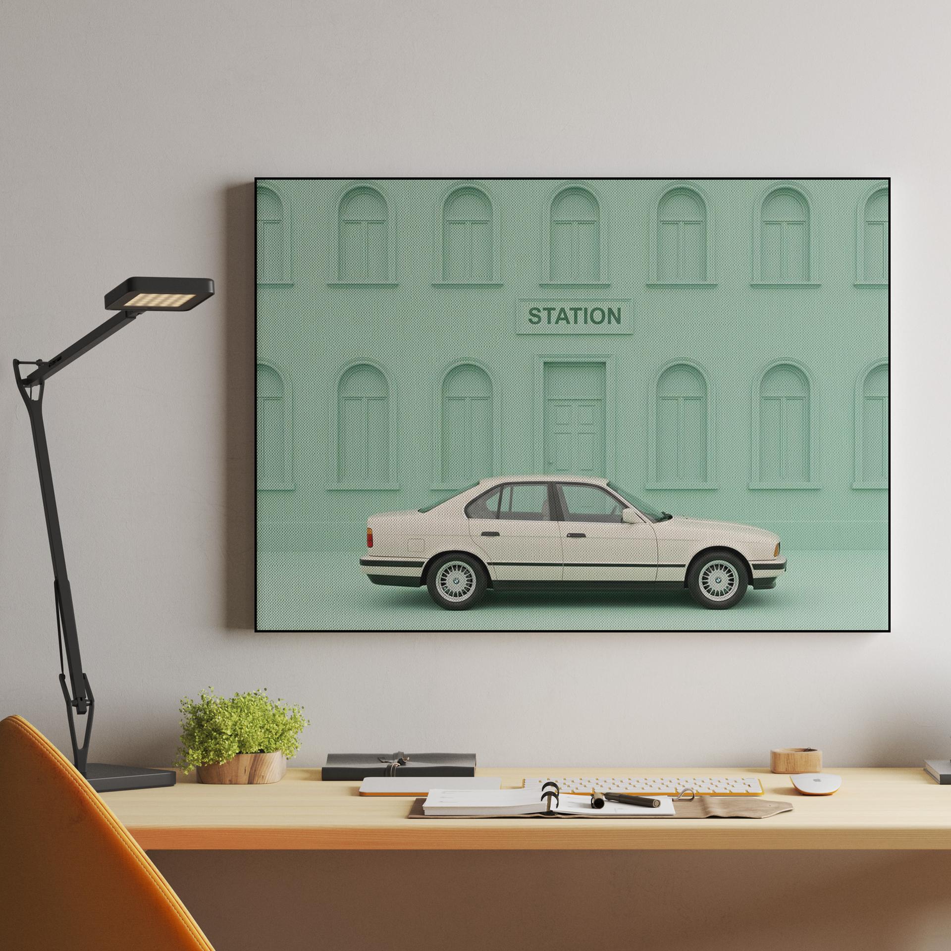 Station E34: Mint Minimalism