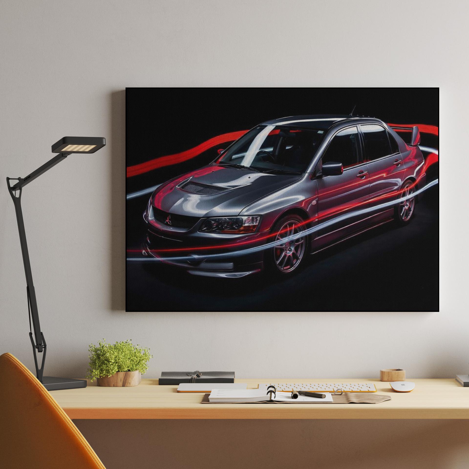 Evo IX: Light Painting Velocity