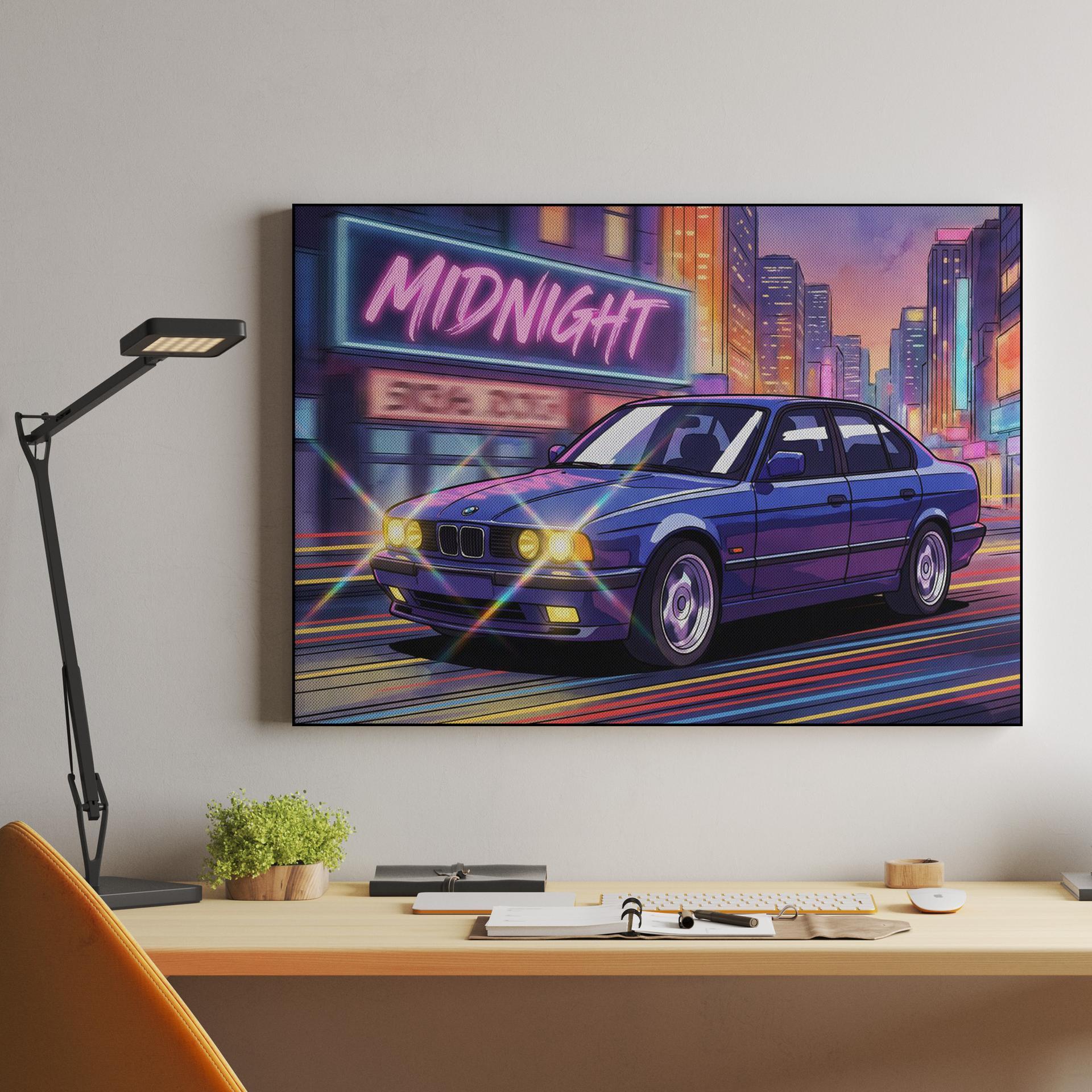 Midnight City Pulse: BMW E34