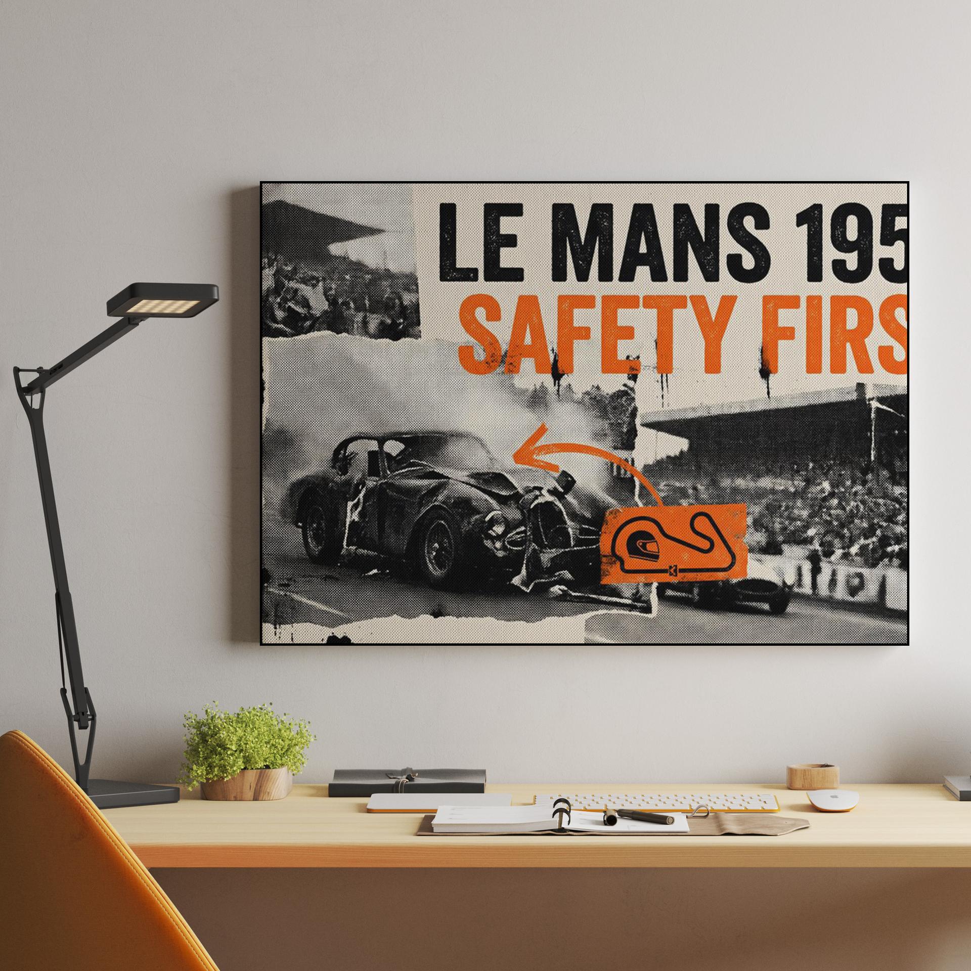 Le Mans 1955: Safety First Historical Collage