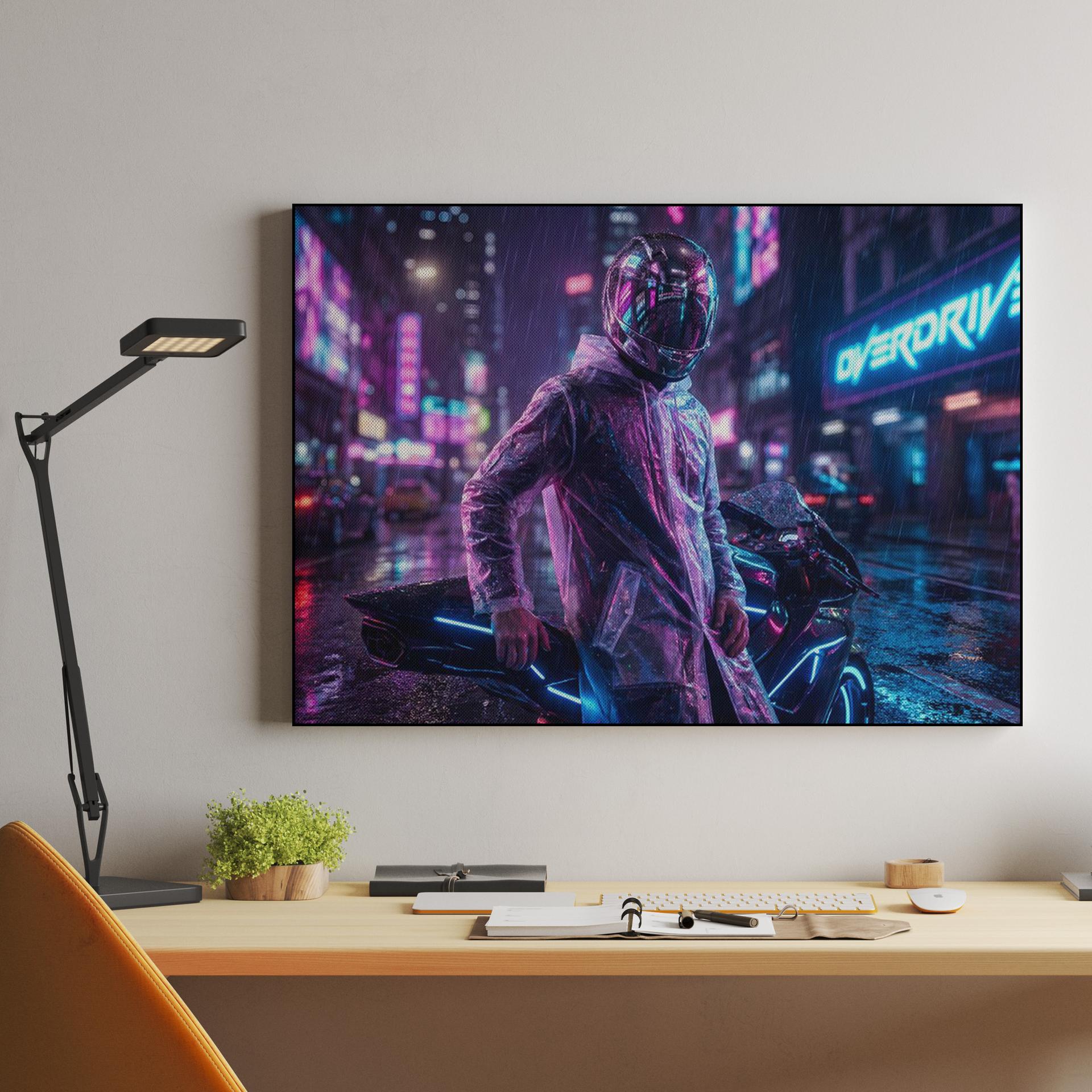 Neon Overdrive Rider