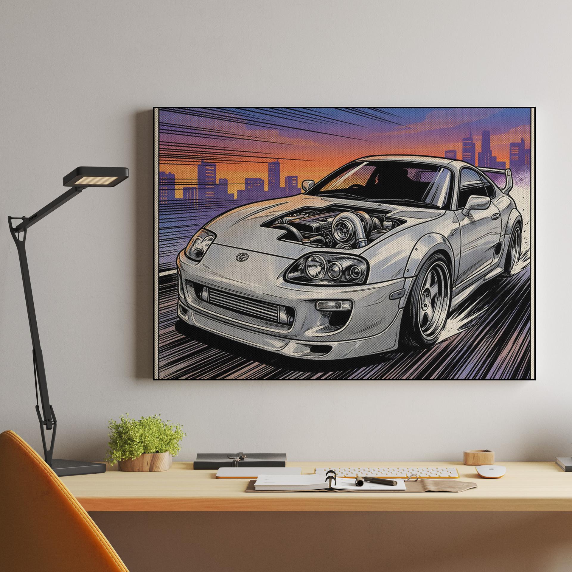 2JZ Unleashed: Supra A80 City Chase