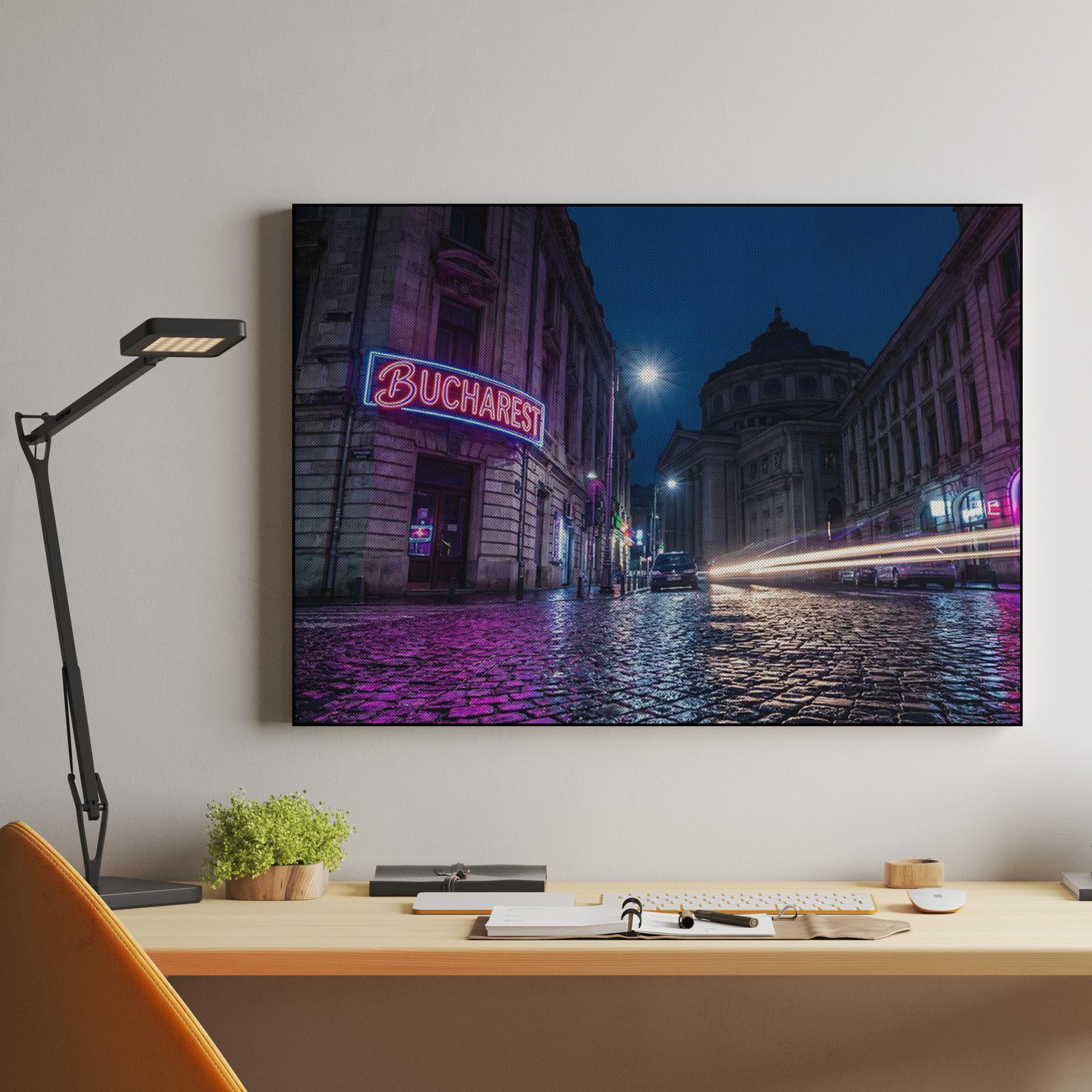 Midnight Neon: Bucharest City Pulse