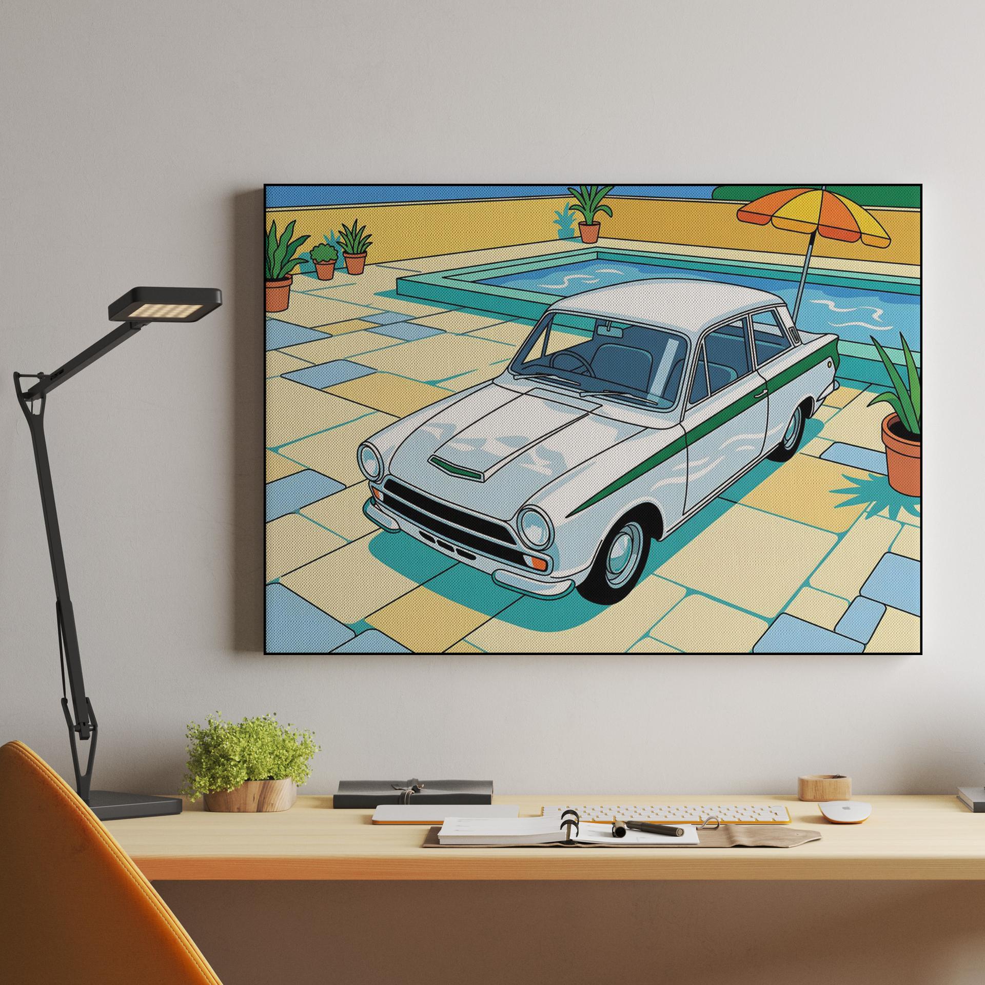 Lotus Cortina Poolside Oasis