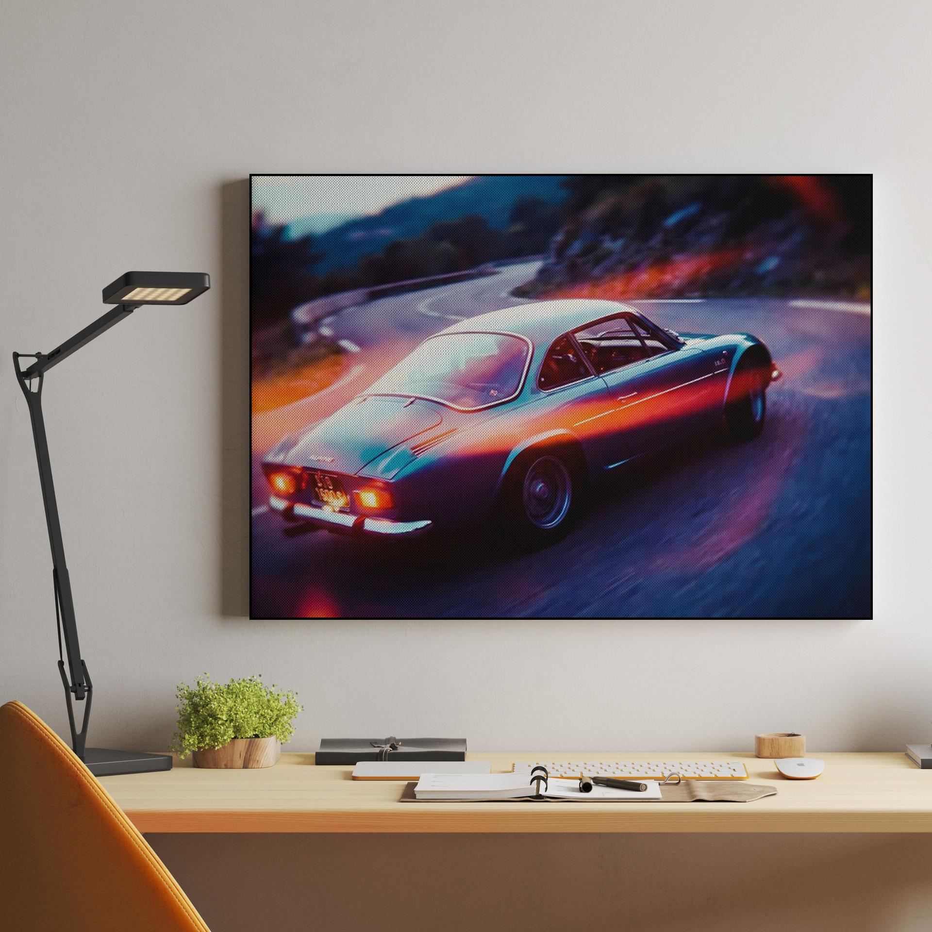 Alpine A110 Nocturnal Light Trails