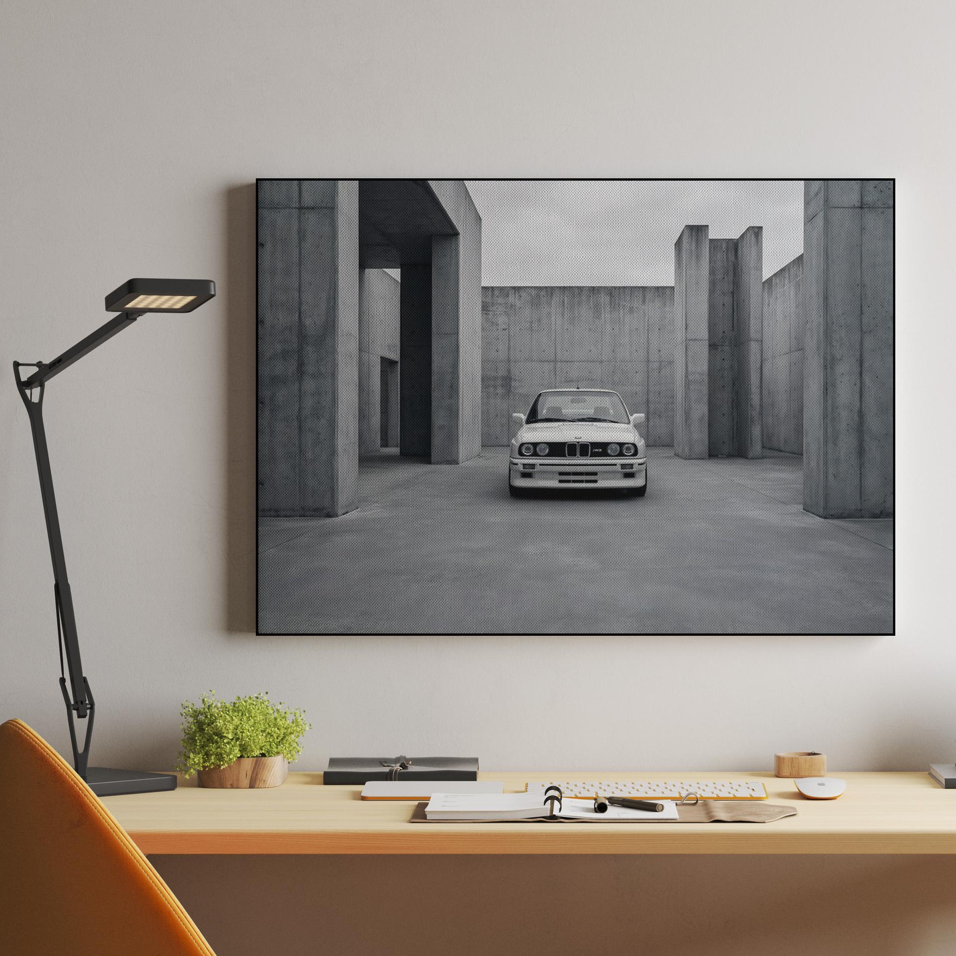BMW E30 M3: Brutalist Frontal Study