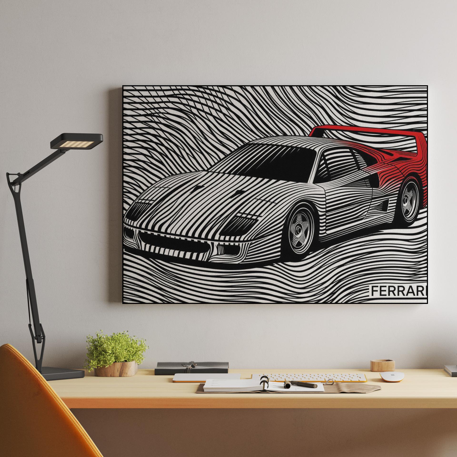 Ferrari F40 Linear Velocity