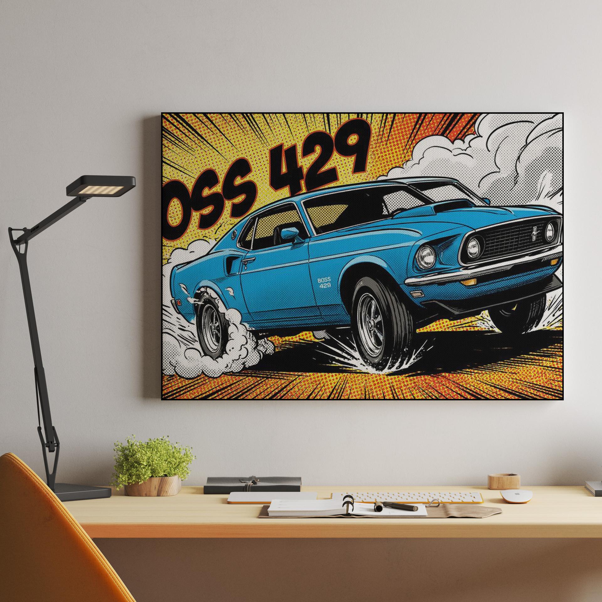 Boss 429 Comic Action Burnout