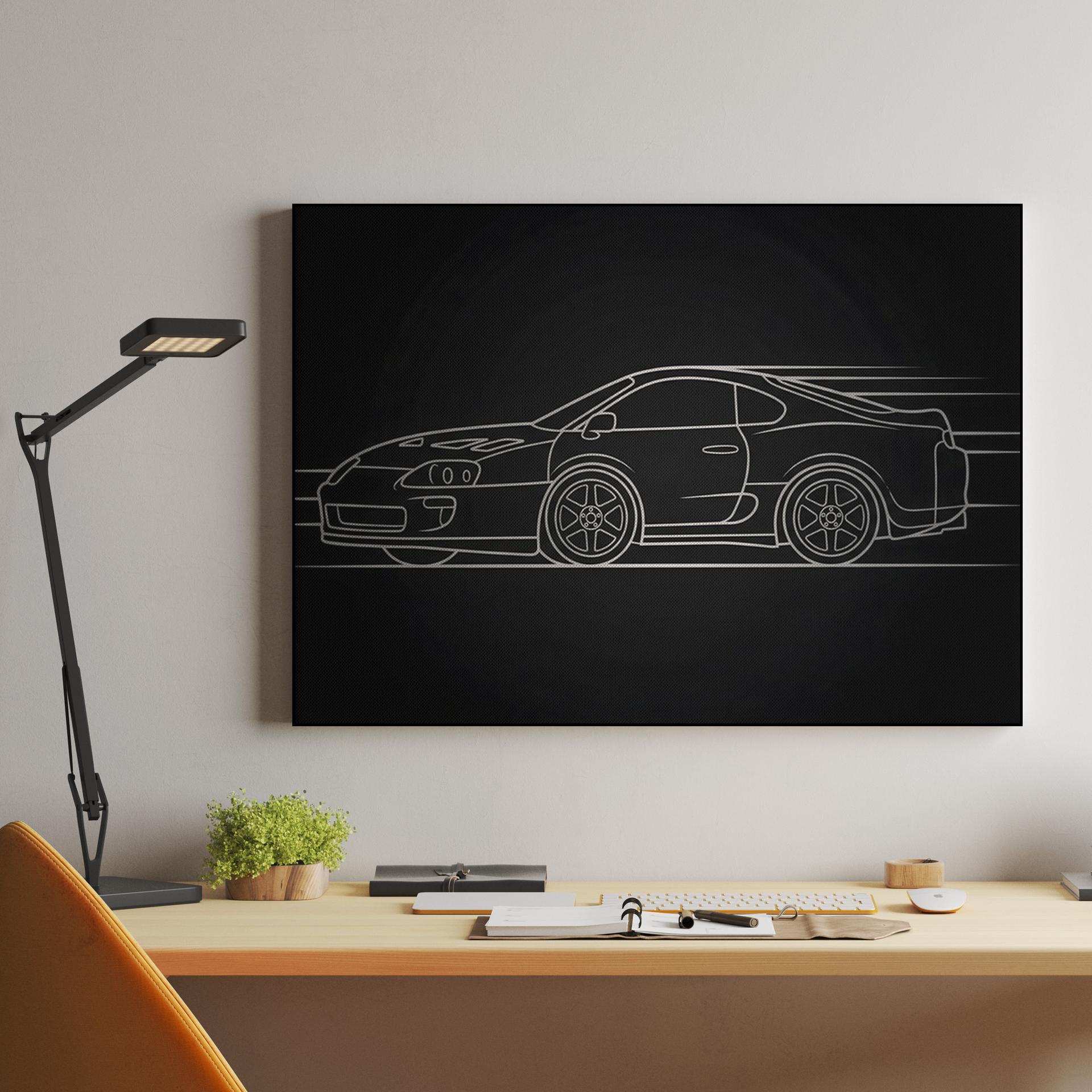 Supra A80: Minimalist Velocity