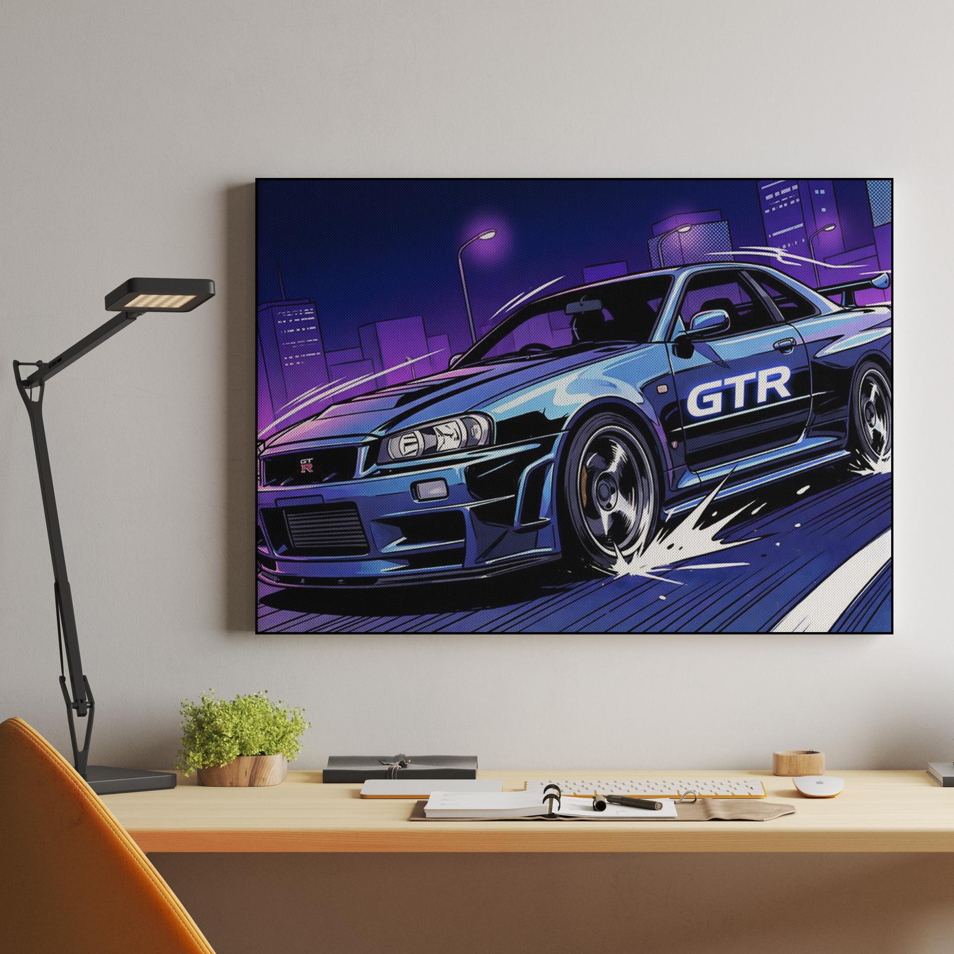 Midnight Drift Skyline GT-R R34