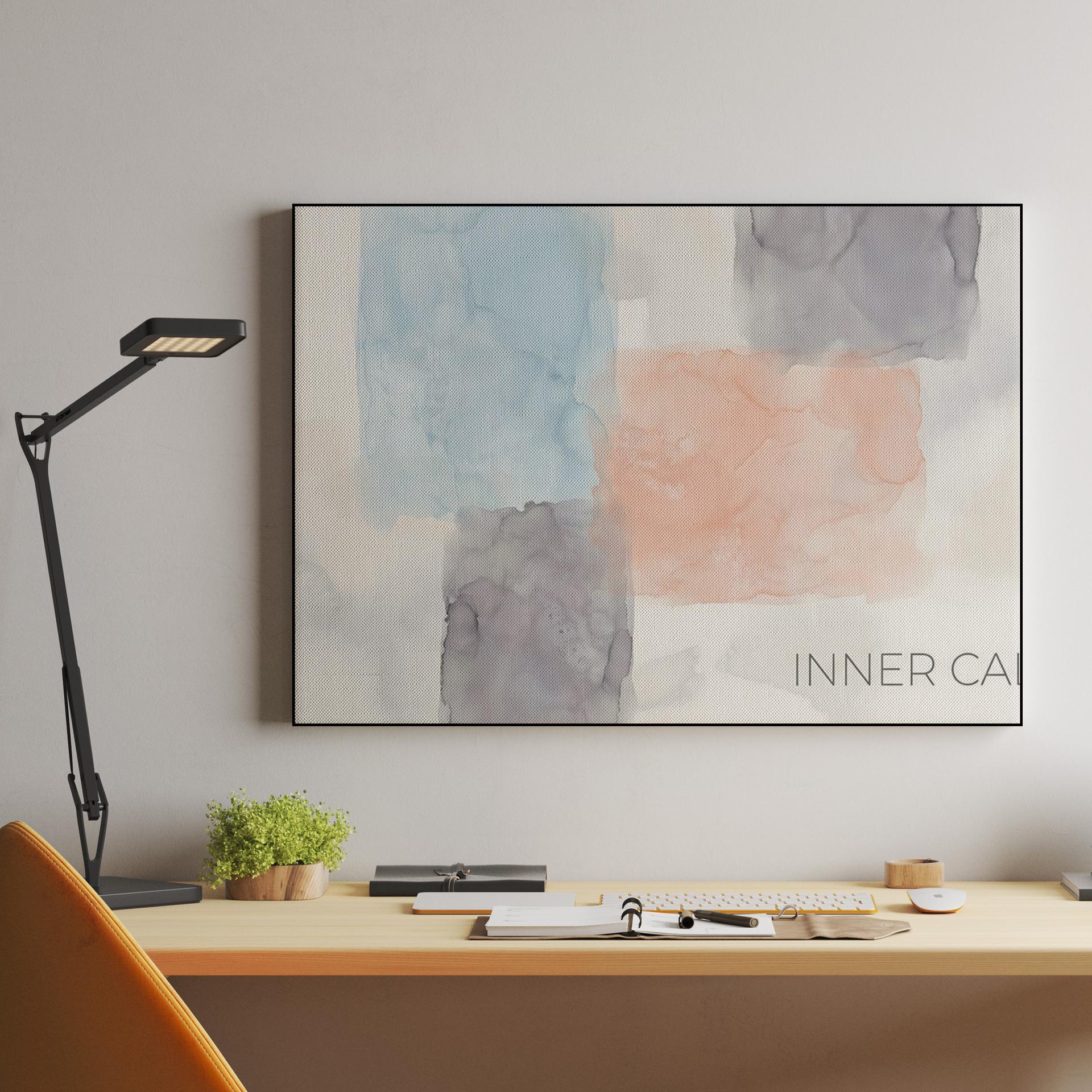 Inner Calm Abstract Watercolor
