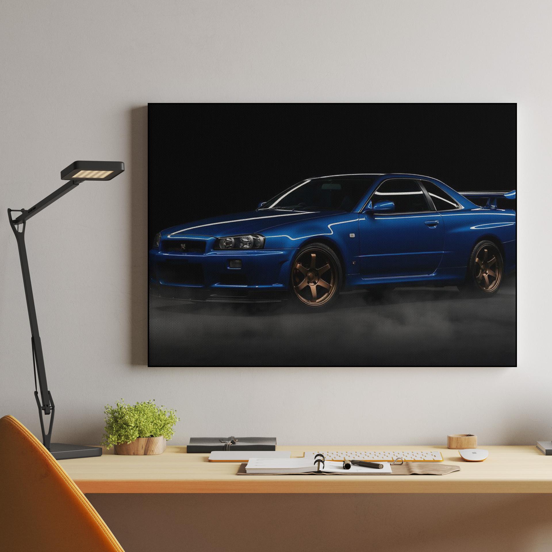 Skyline R34: Azure Mist Presence
