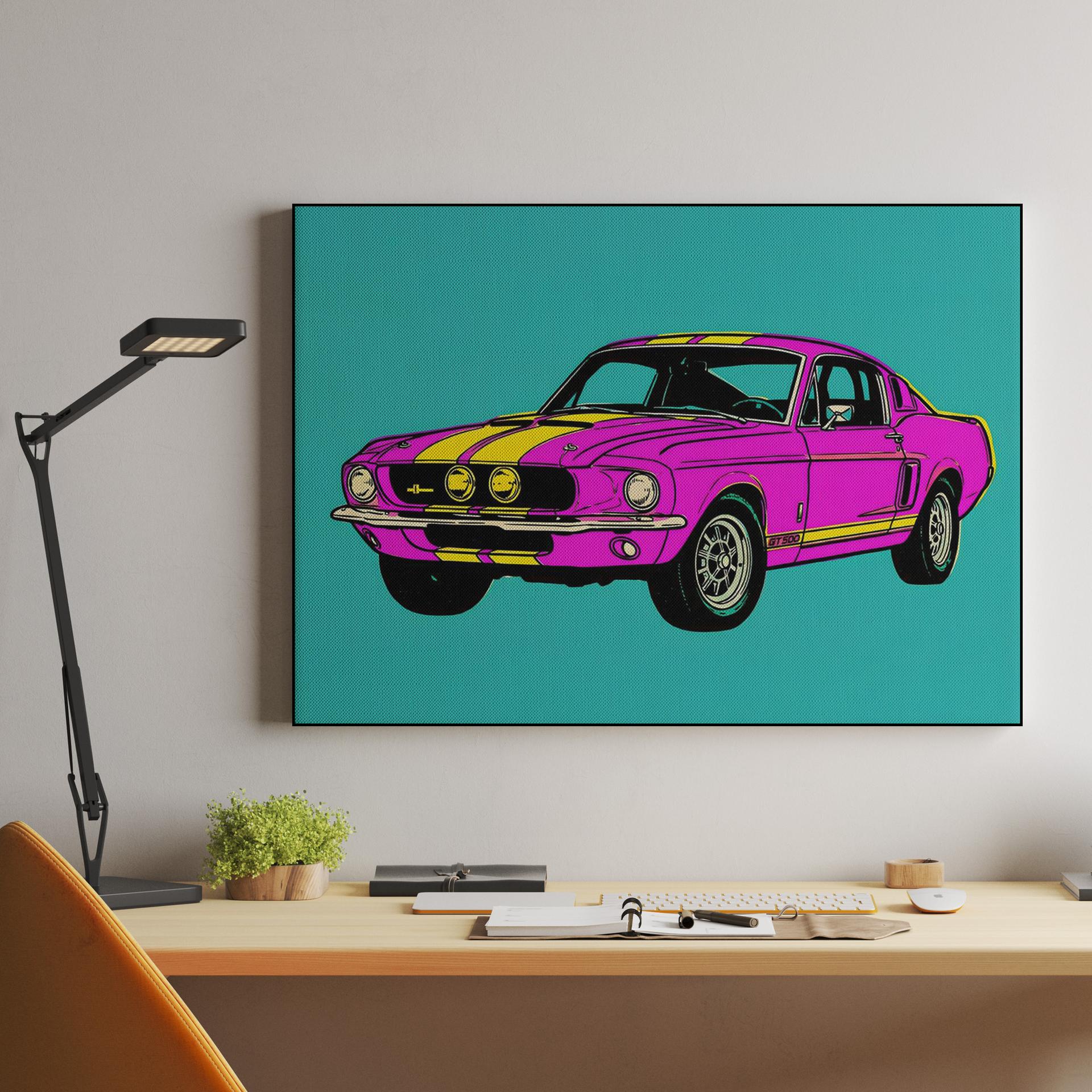 Shelby GT500 Neon Pop Art Edition