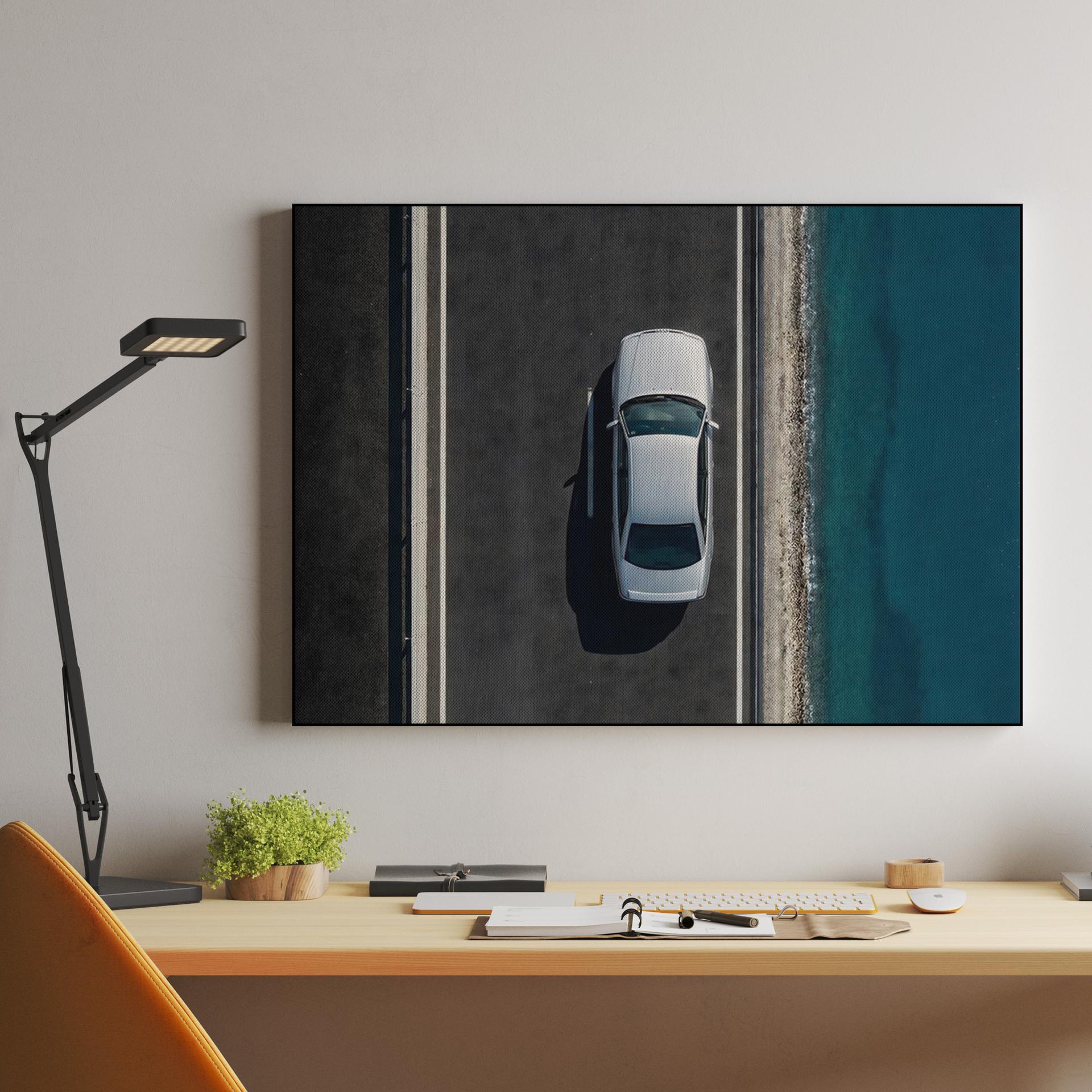 Audi 100 C4: Coastal Aerial Drive