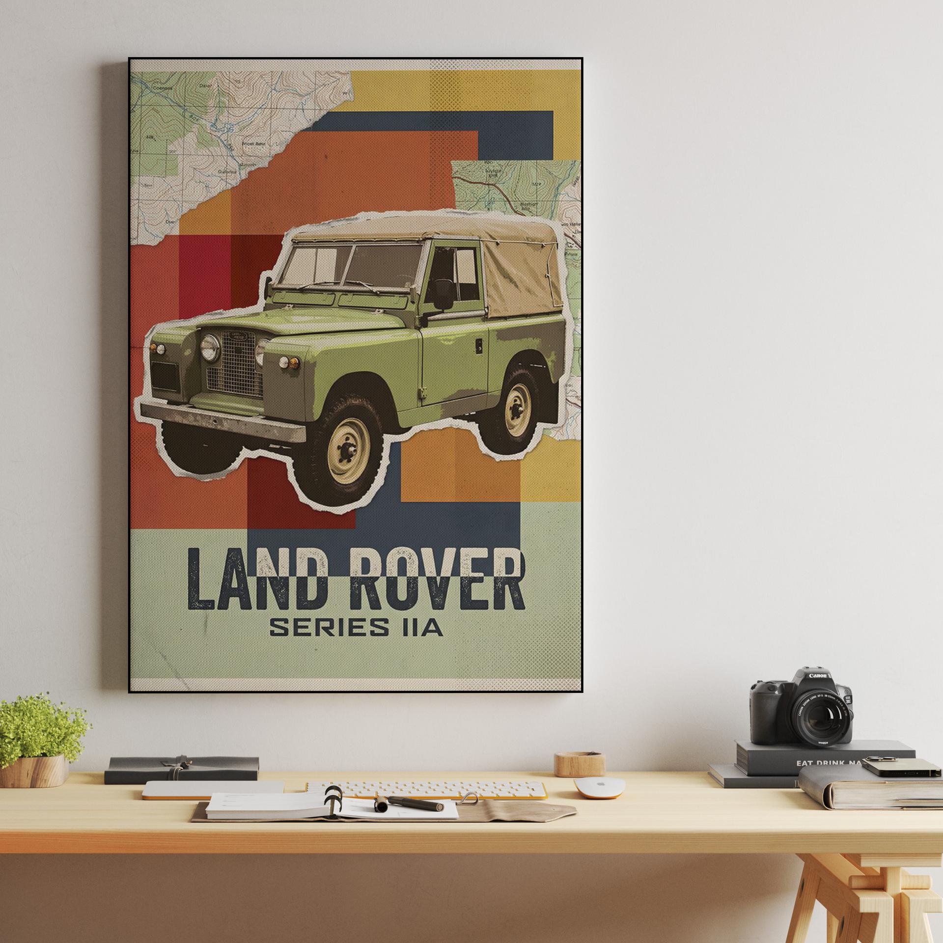 Land Rover Series IIA Adventure Collage