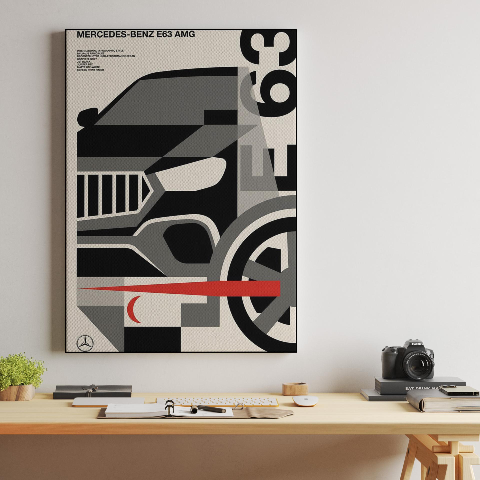 Mercedes E63 AMG Bauhaus Deconstructed