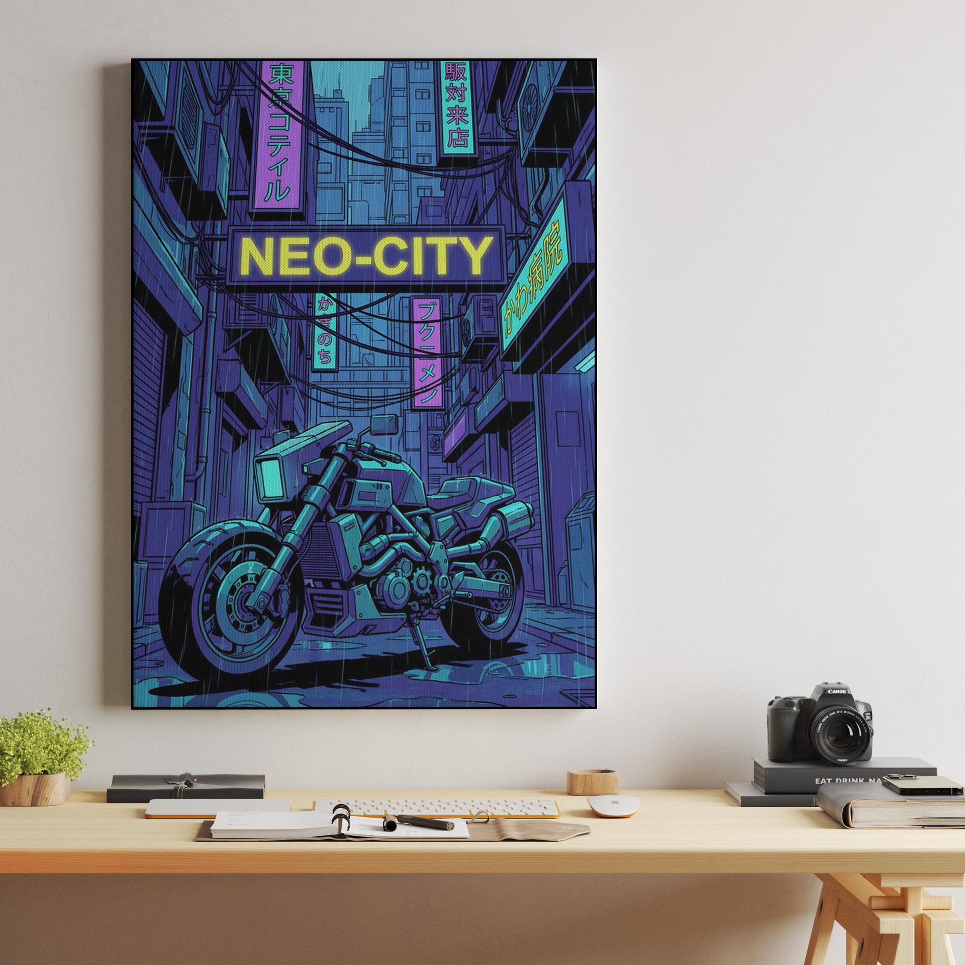 Neon Guardian of Neo-City