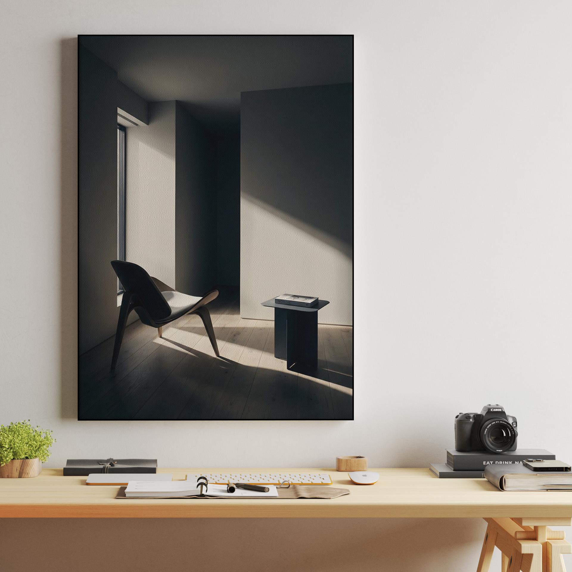 Nordic Light: A Minimalist Interior Study