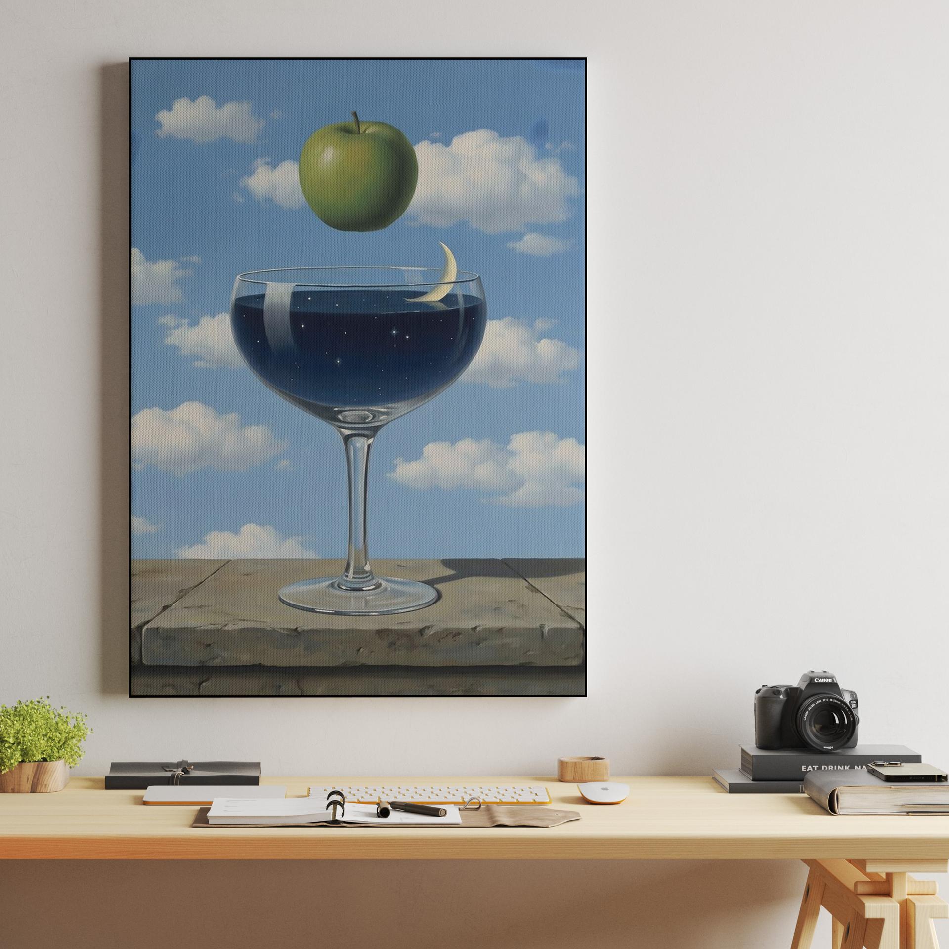 The Midnight Sip Surrealism