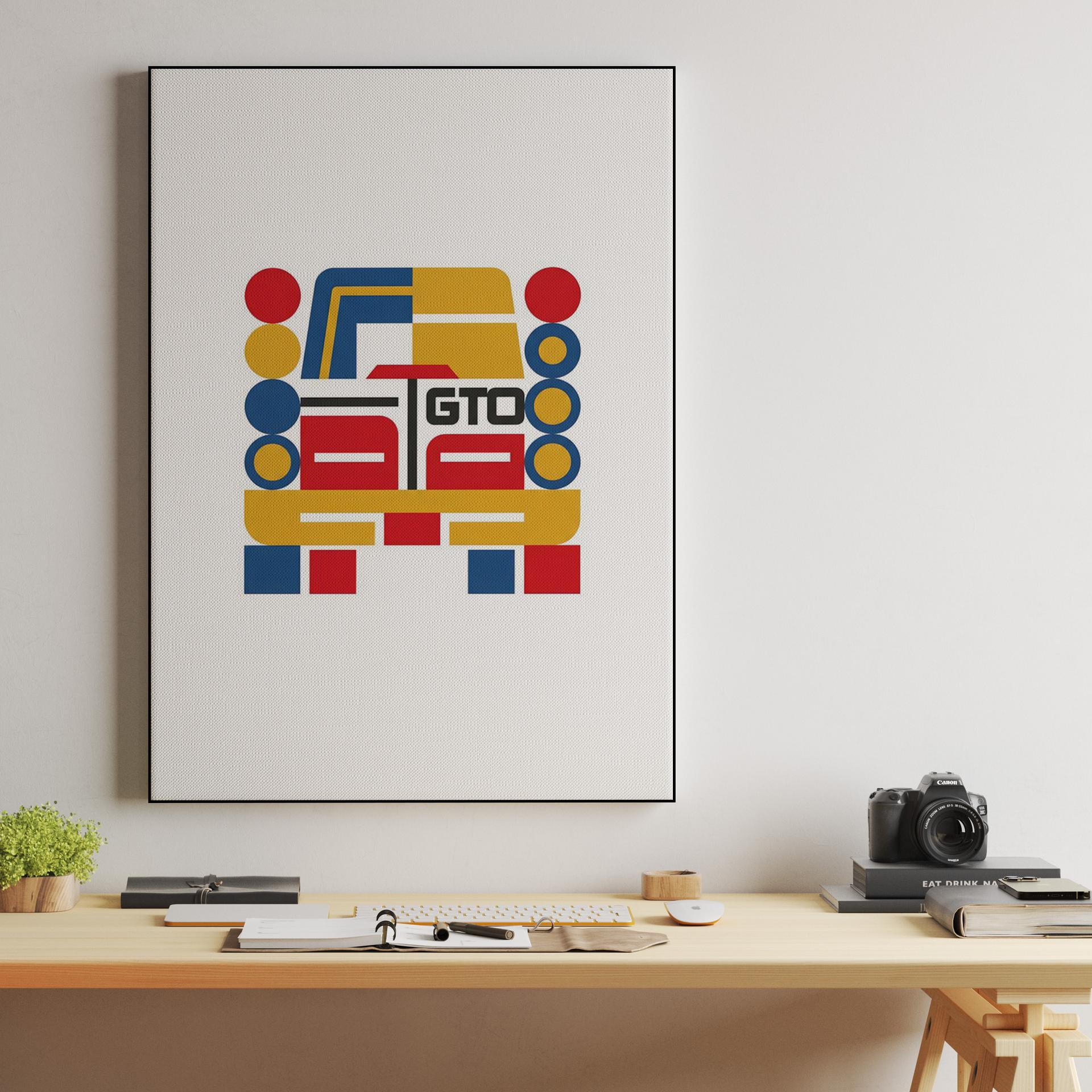 Pontiac GTO Bauhaus Composition