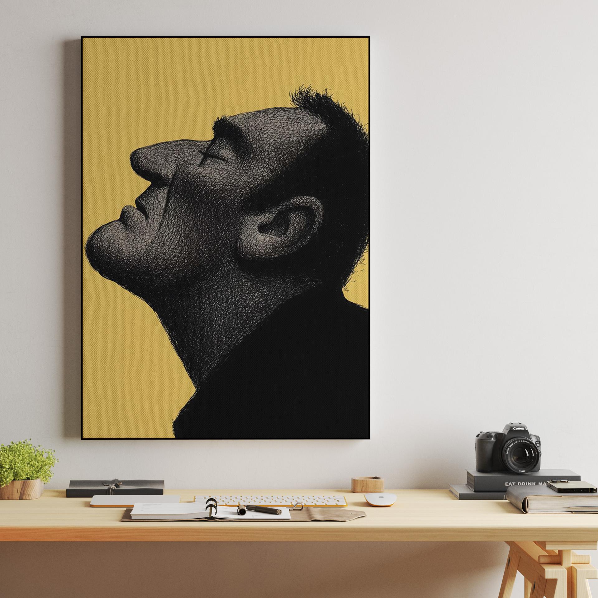 Contemplative Scribble