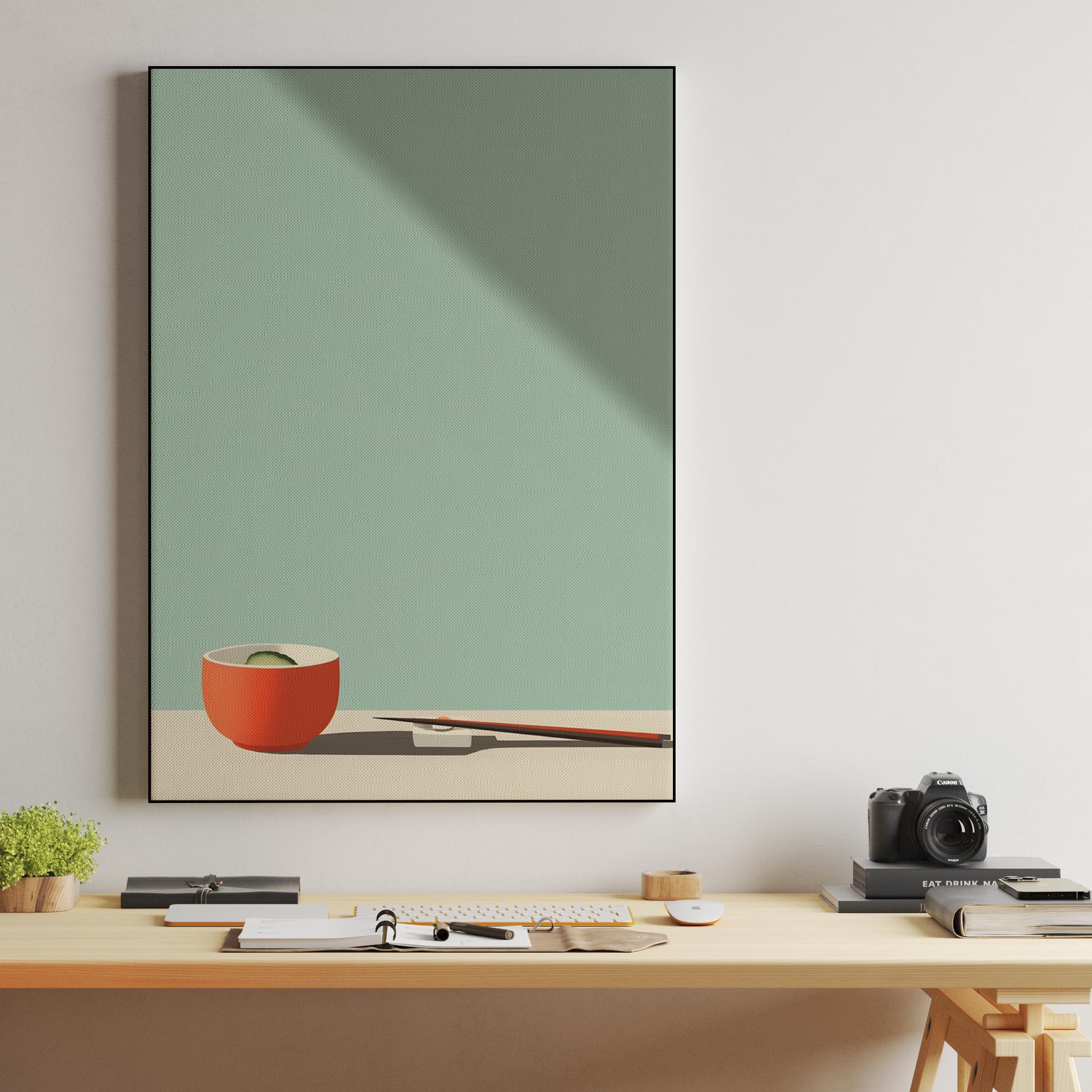 Minimalist Bowl and Chopsticks