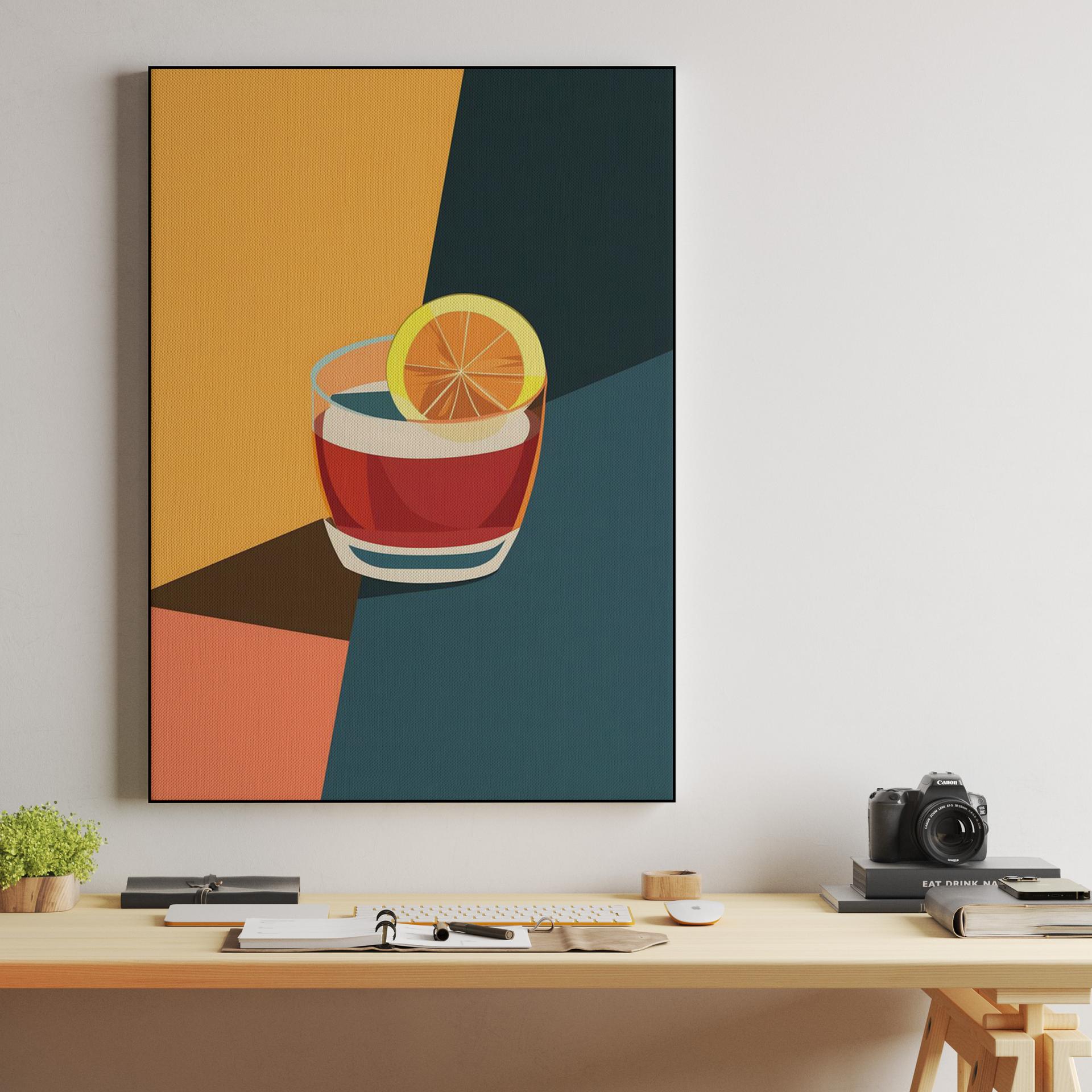 Color Block Cocktail